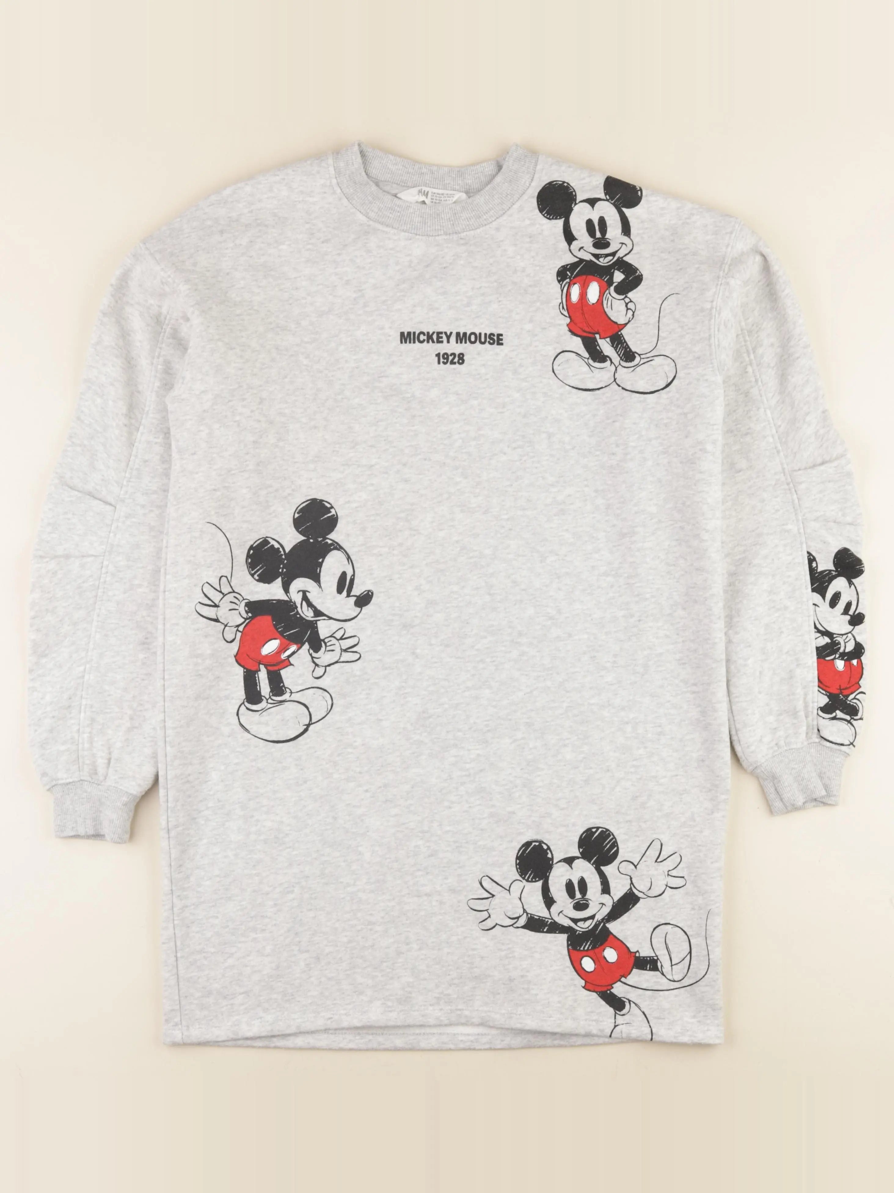 H&M - robe gris - 10/12 ans