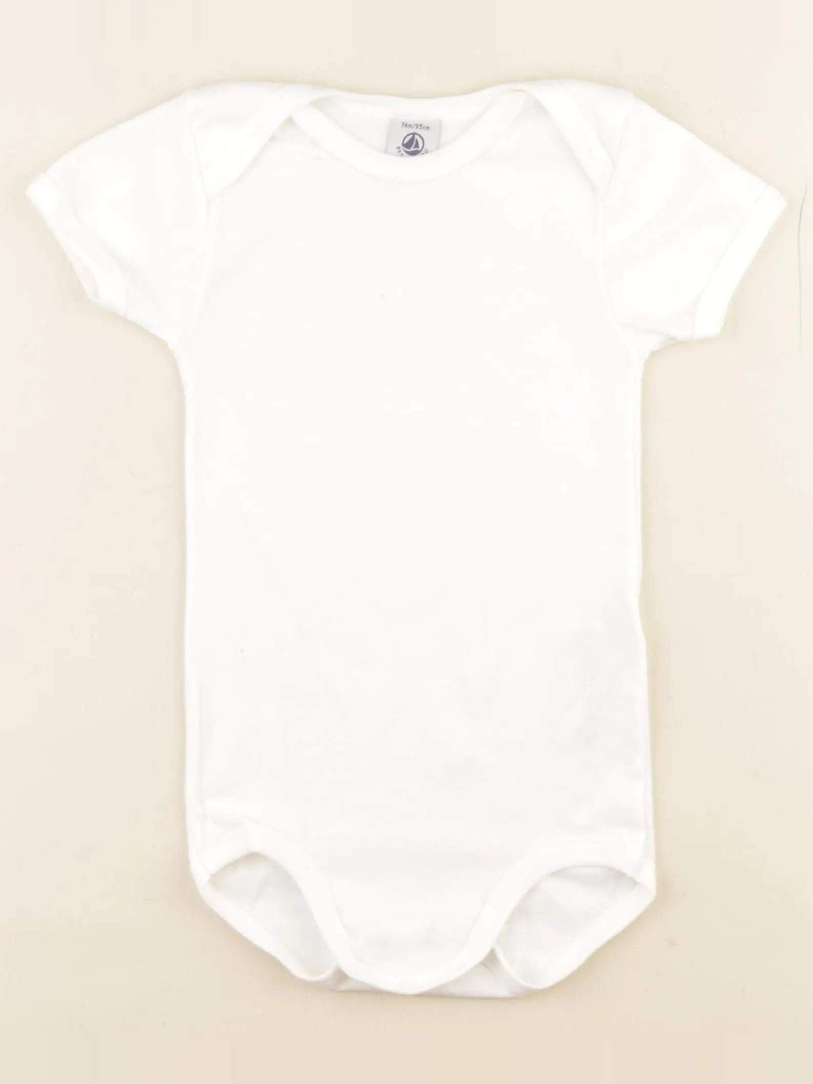 Petit Bateau - body blanc - 36 mois