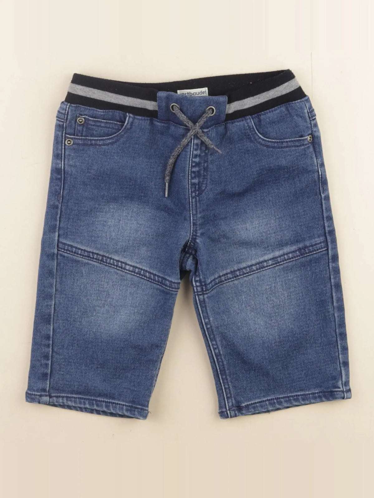 Vertbaudet - short bleu - 6 ans