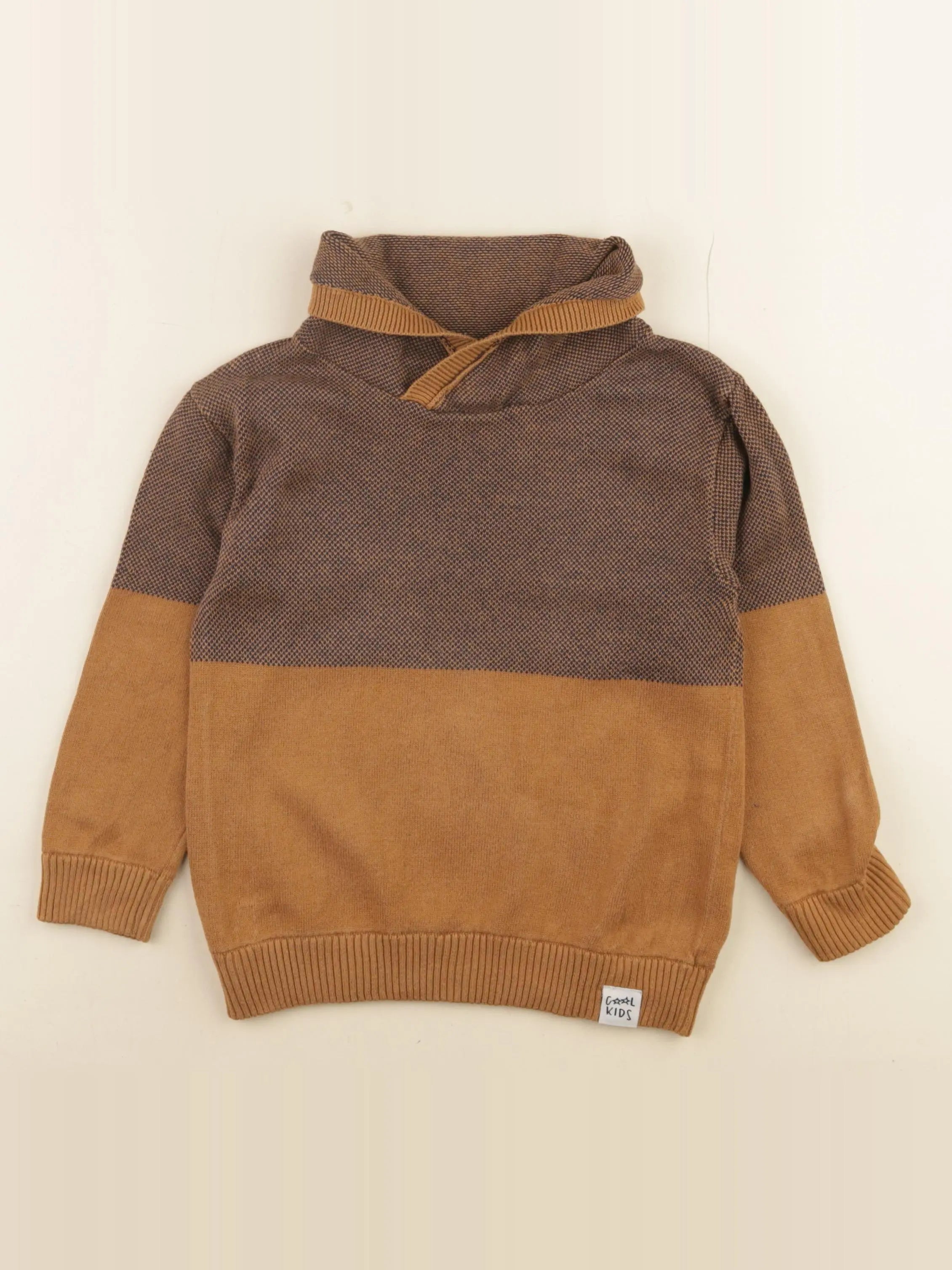 Vertbaudet - pull marron - 5 ans