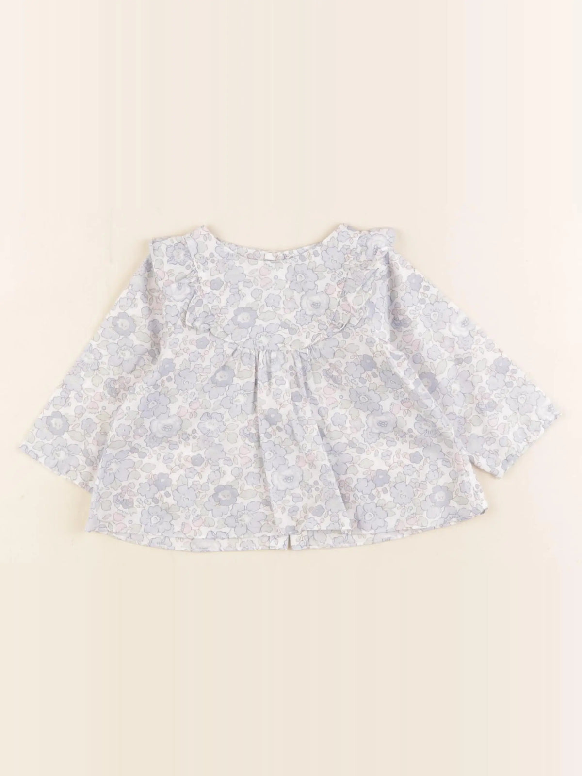 Jacadi - blouse liberty multicolore - 6 mois