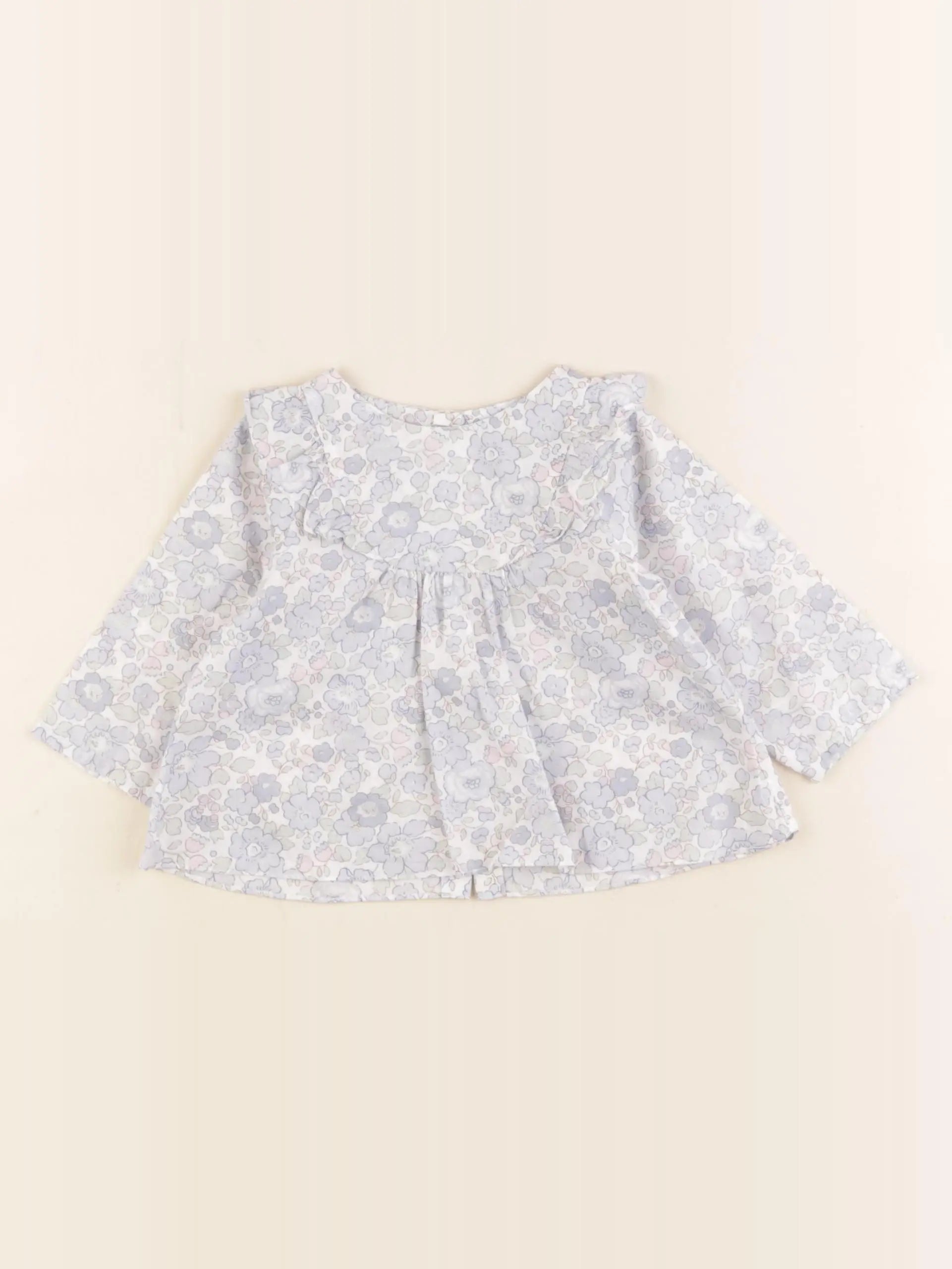 Jacadi - blouse liberty multicolore - 6 mois