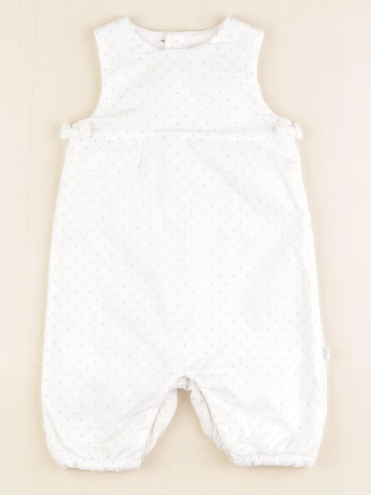 Jacadi - combinaison doublé blanc - 3 mois