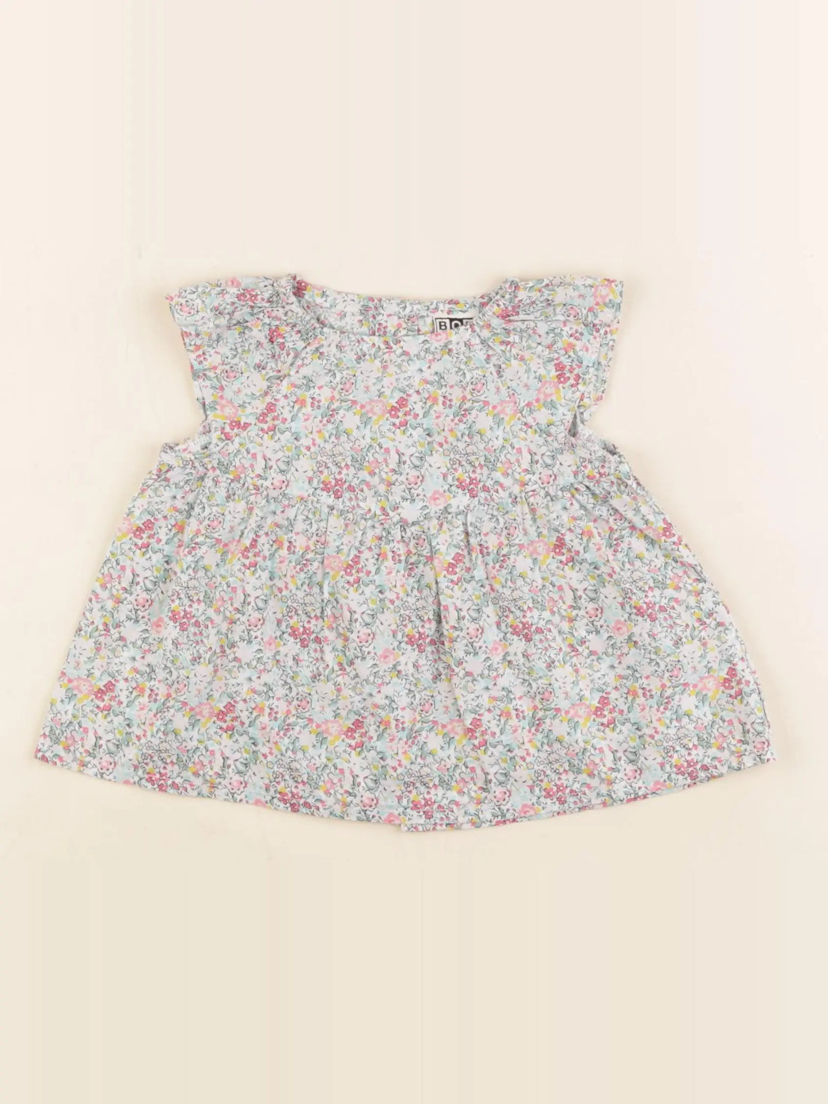 Bonton - blouse multicolore - 6 mois