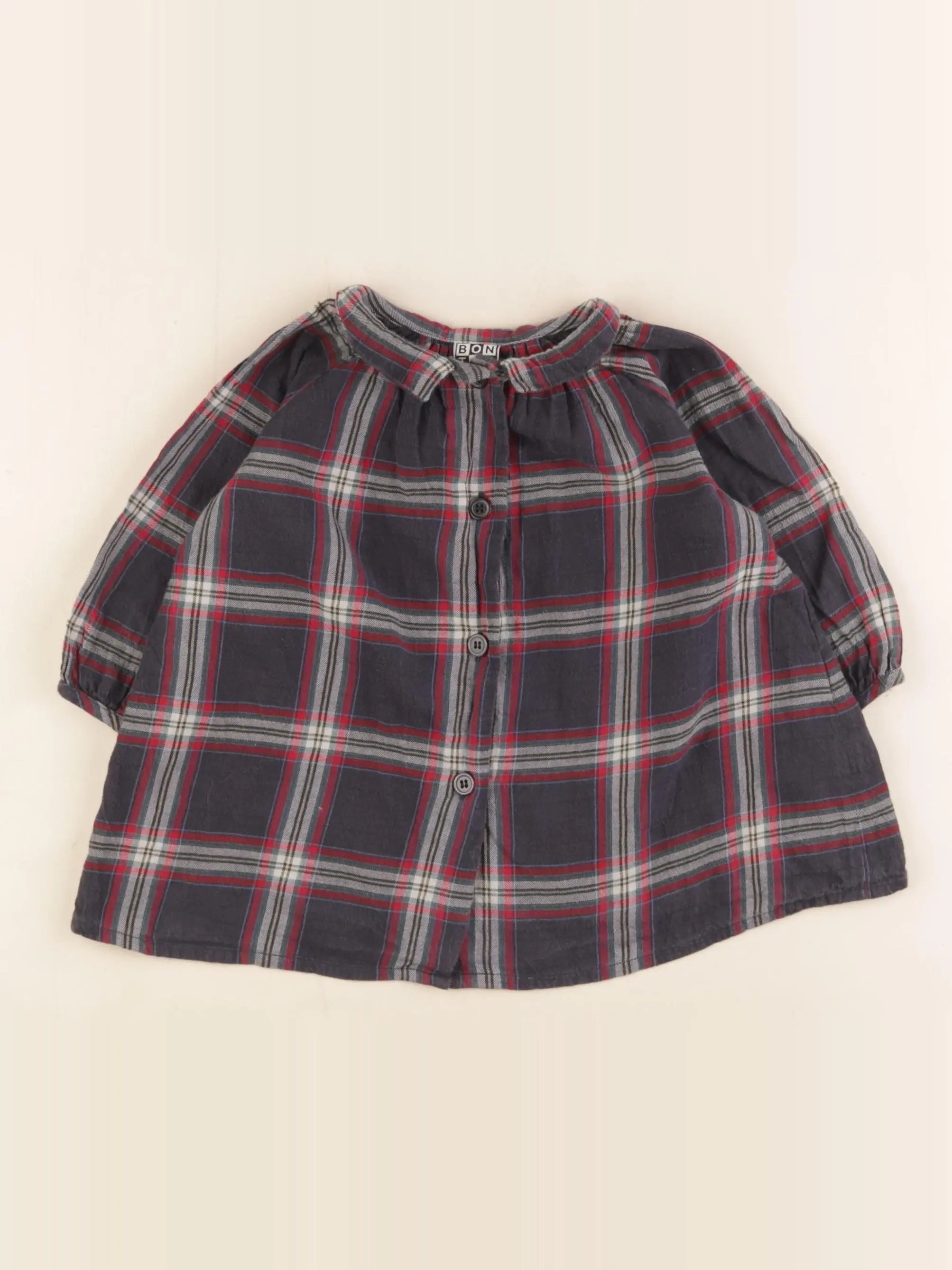 Bonton - robe multicolore - 12 mois