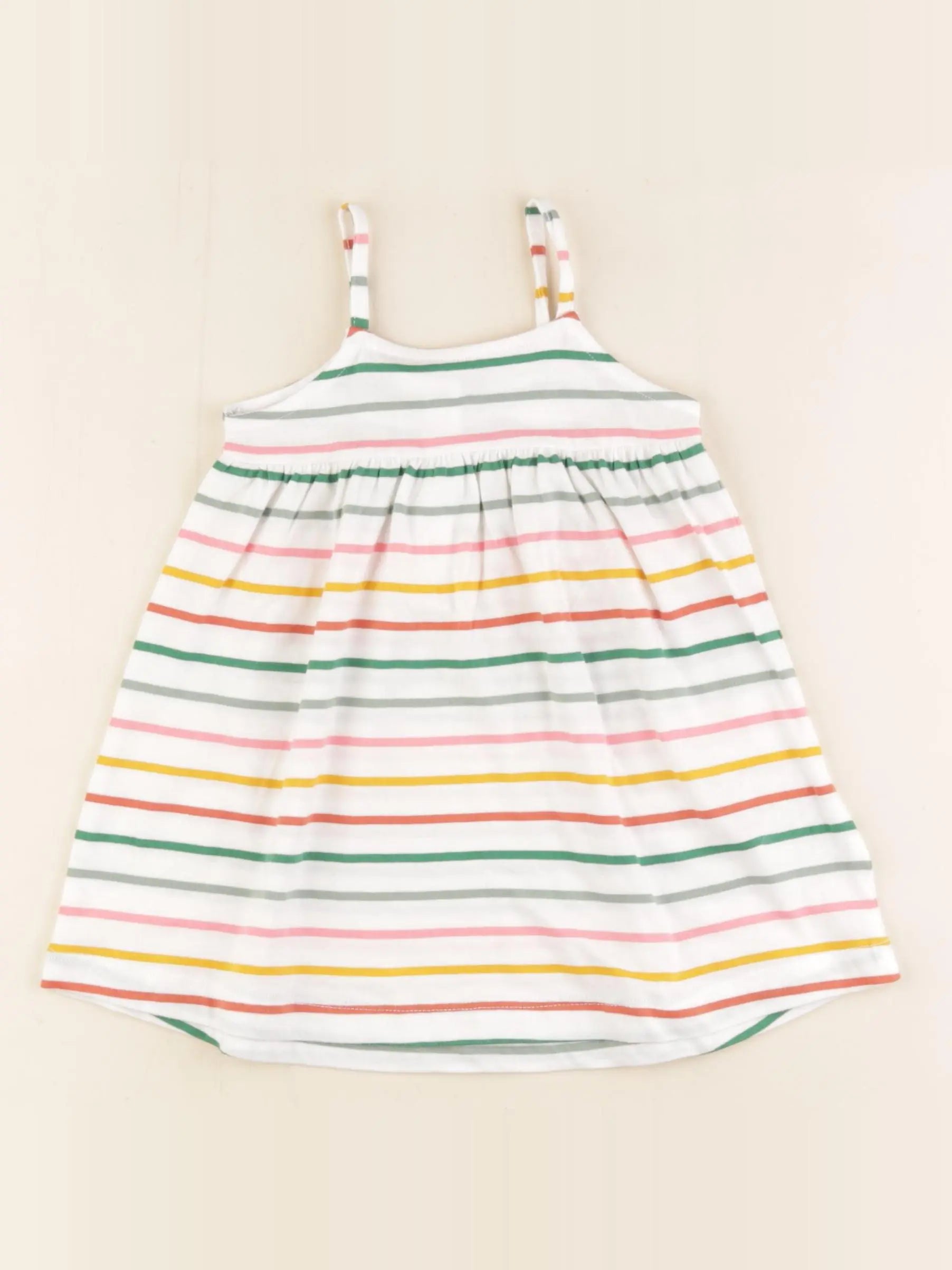 Boutchou - robe multicolore - 6 mois