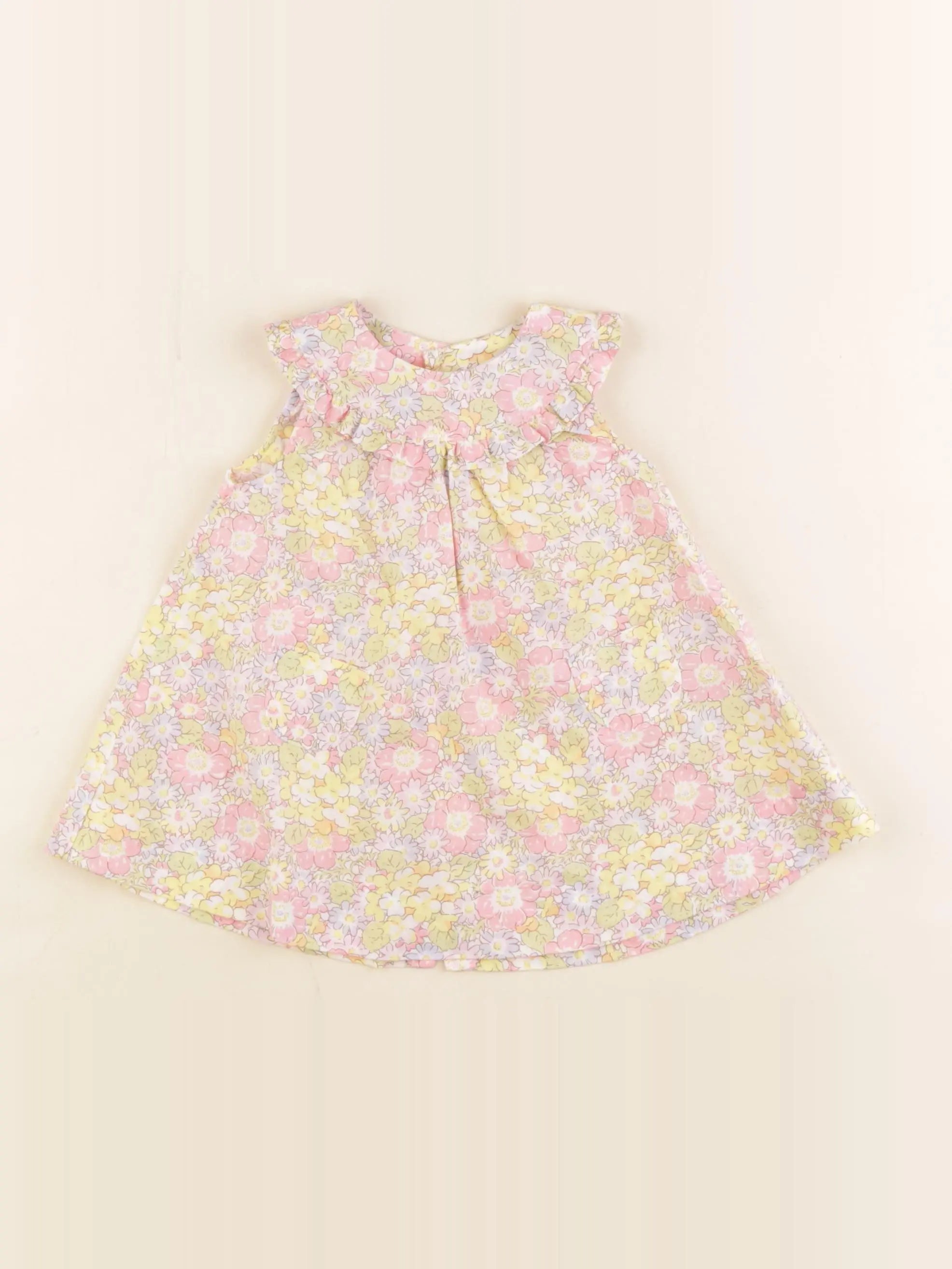 Jacadi - robe liberty multicolore - 3 mois