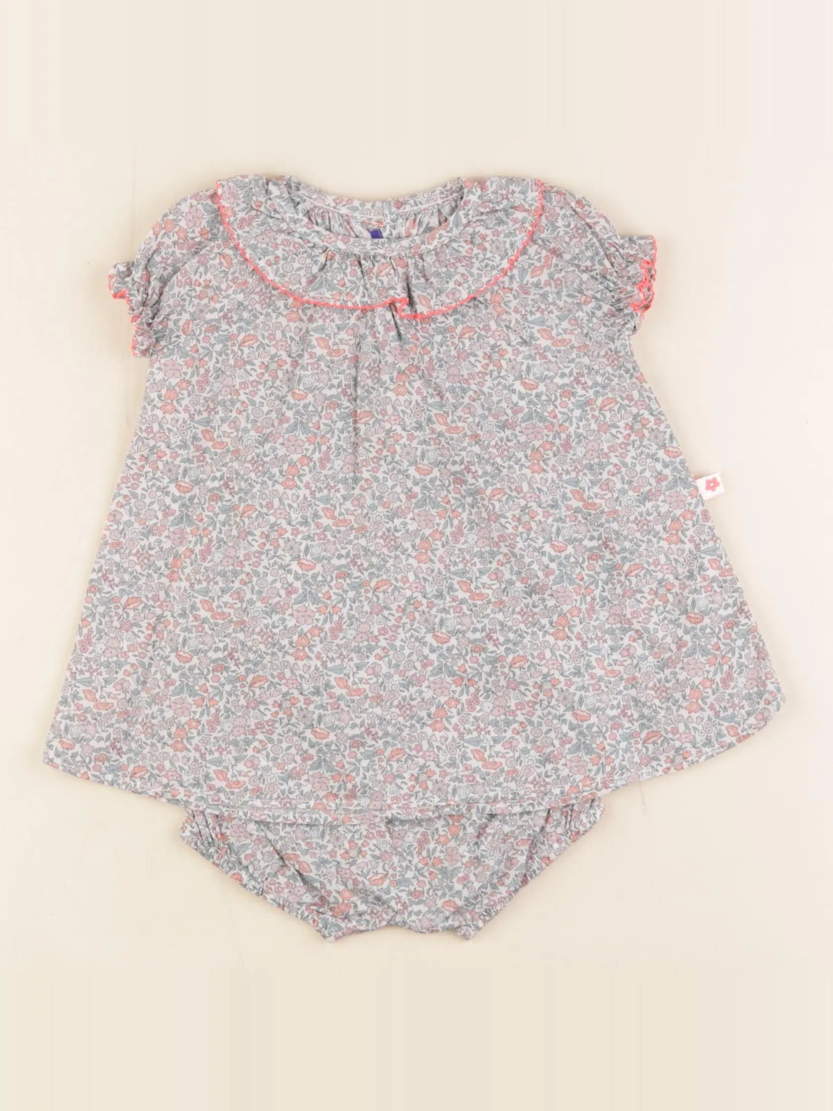 Absorba - robe multicolore - 3 mois