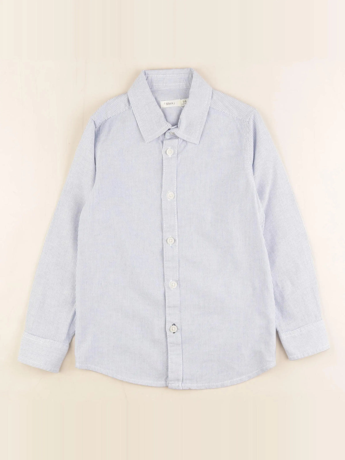 Sfera - chemise bleu - 5/6 ans