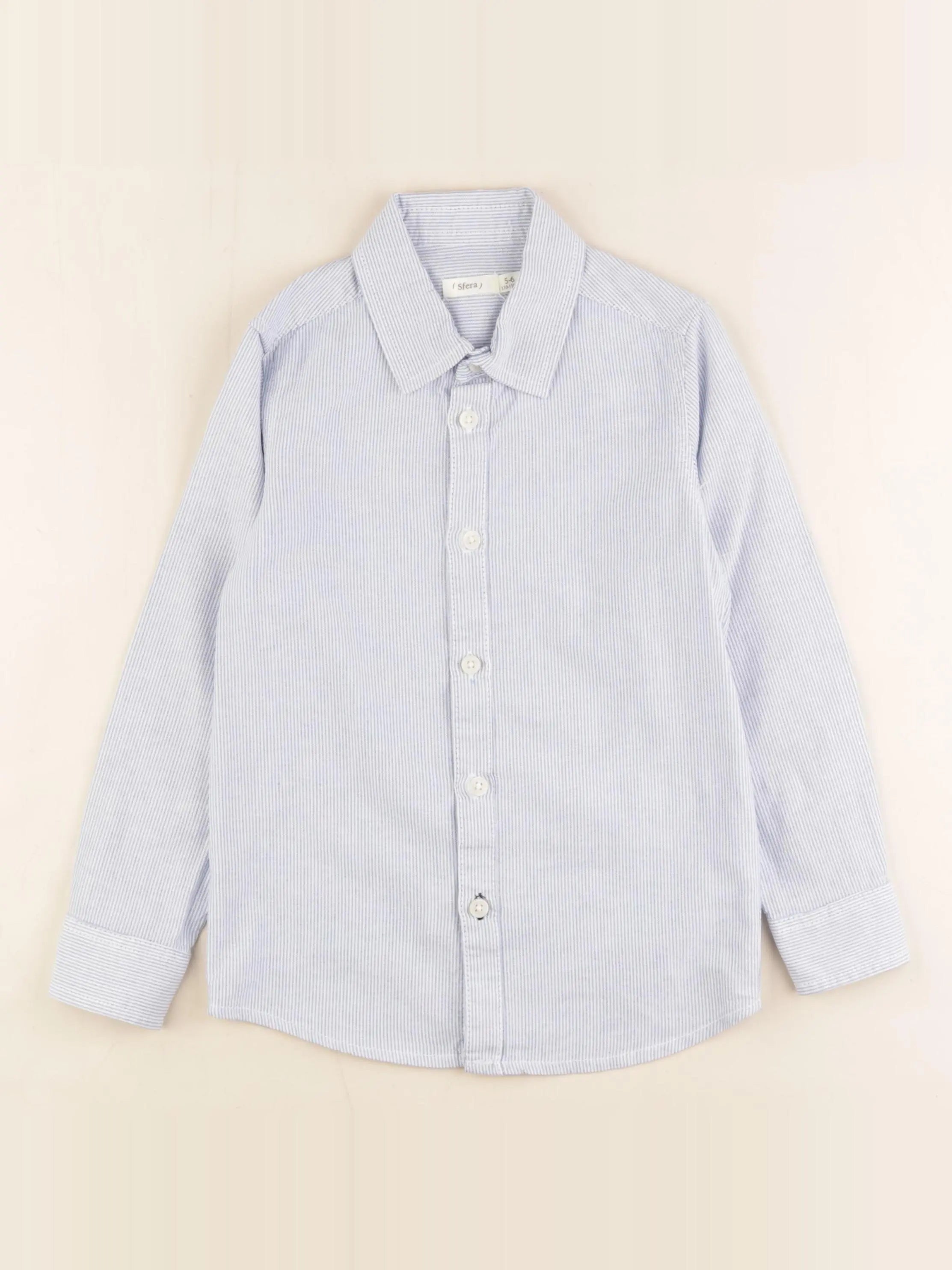 Sfera - chemise bleu - 5/6 ans