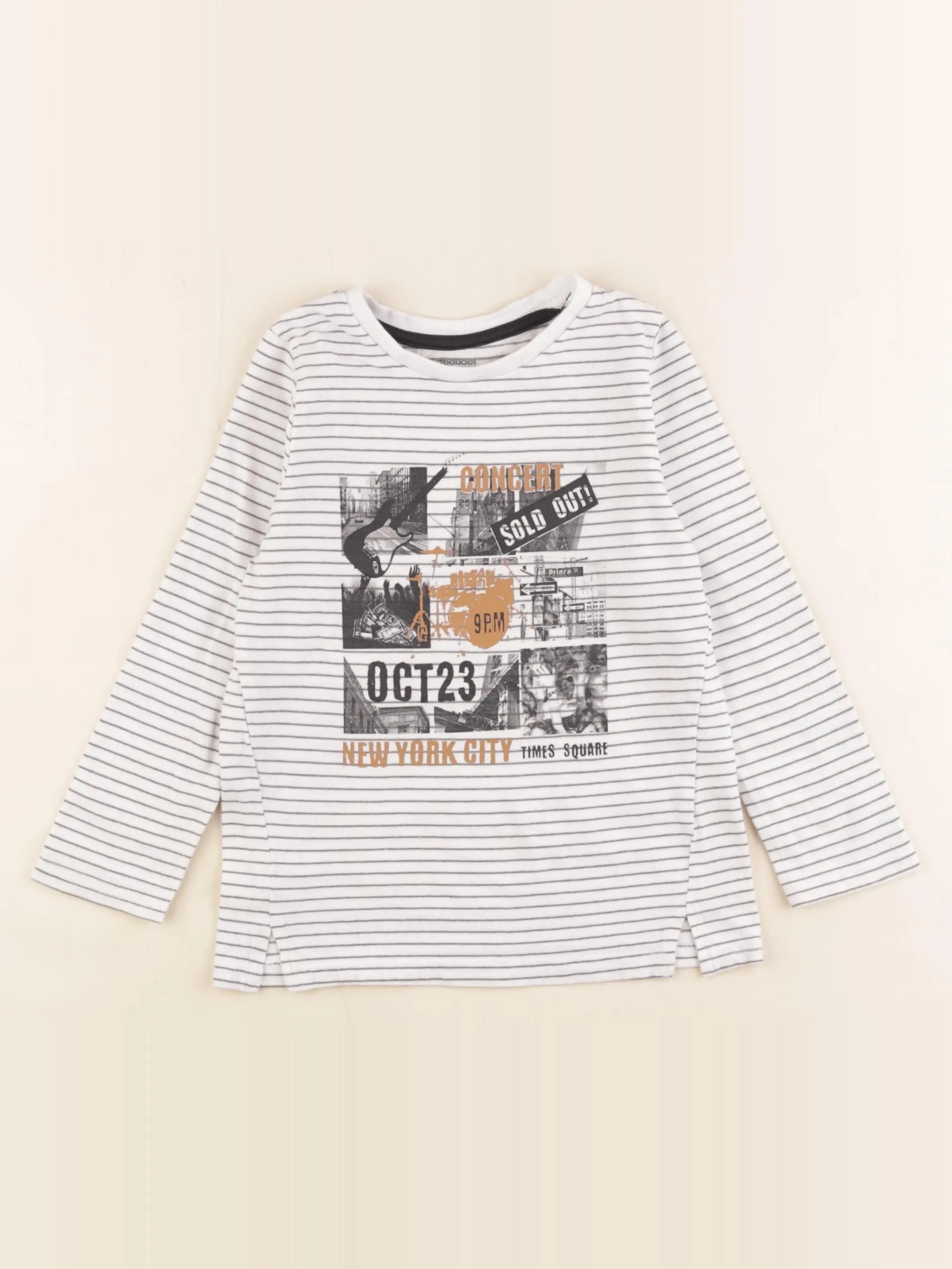 Vertbaudet - tee-shirt multicolore - 4 ans