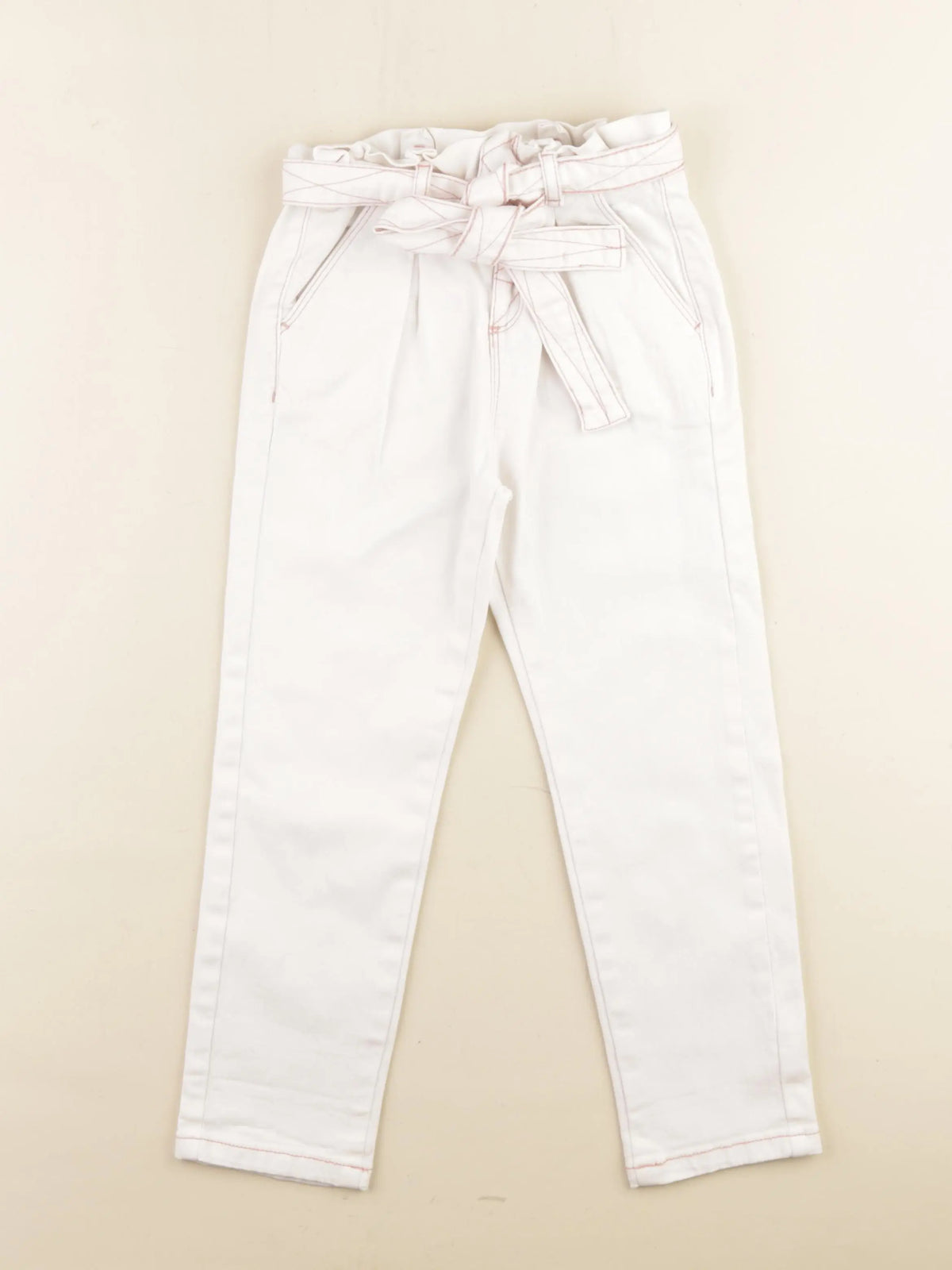Tape à l'oeil - pantalon blanc - 5 ans