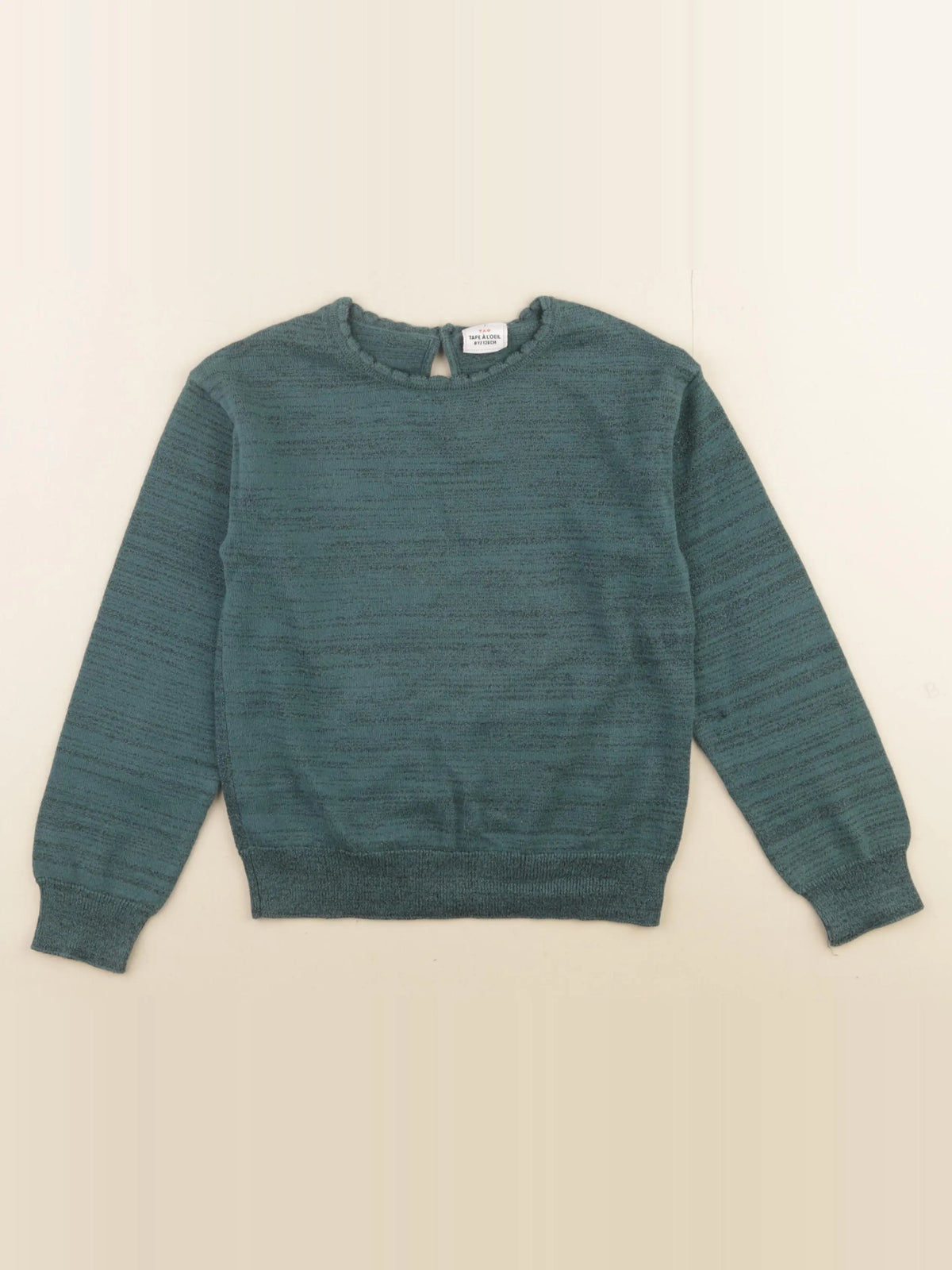 Tape à l'oeil - pull vert - 8 ans