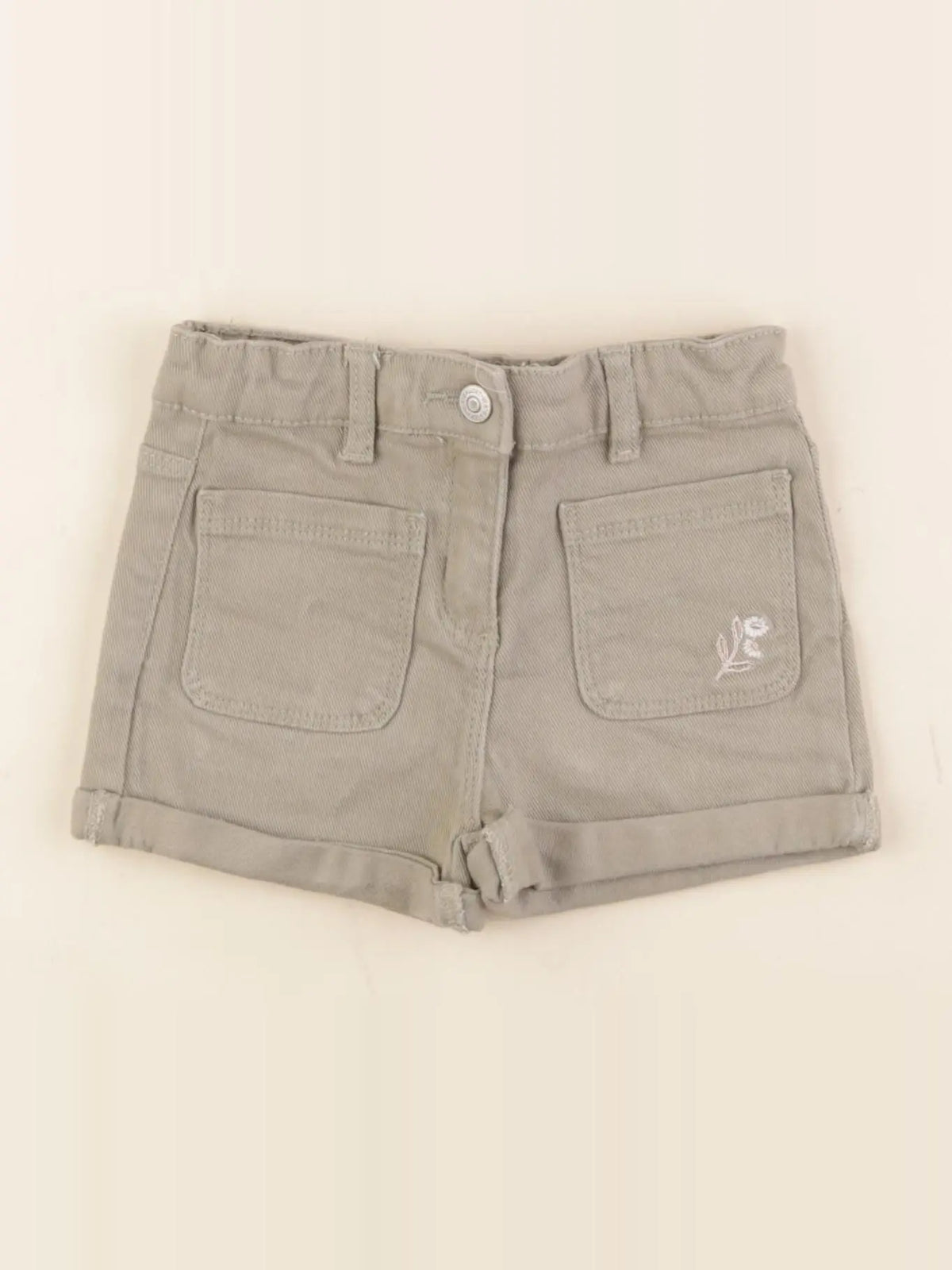 Vertbaudet - short vert - 4 ans