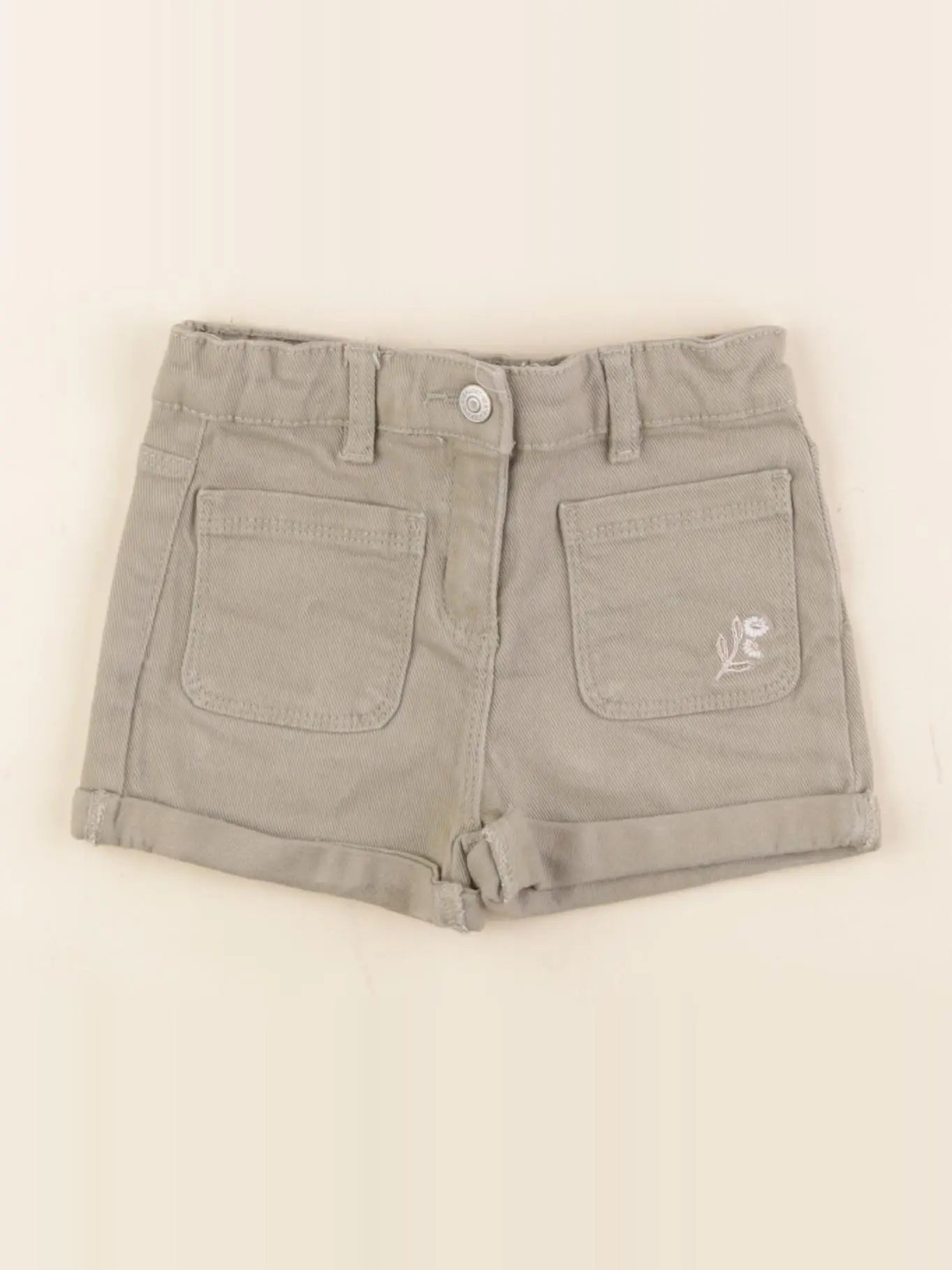 Vertbaudet - short vert - 4 ans