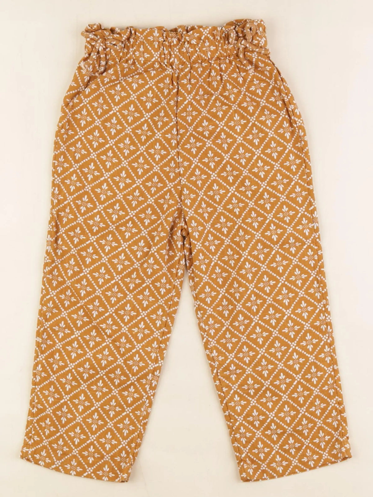 Vertbaudet - pantalon marron - 3 ans