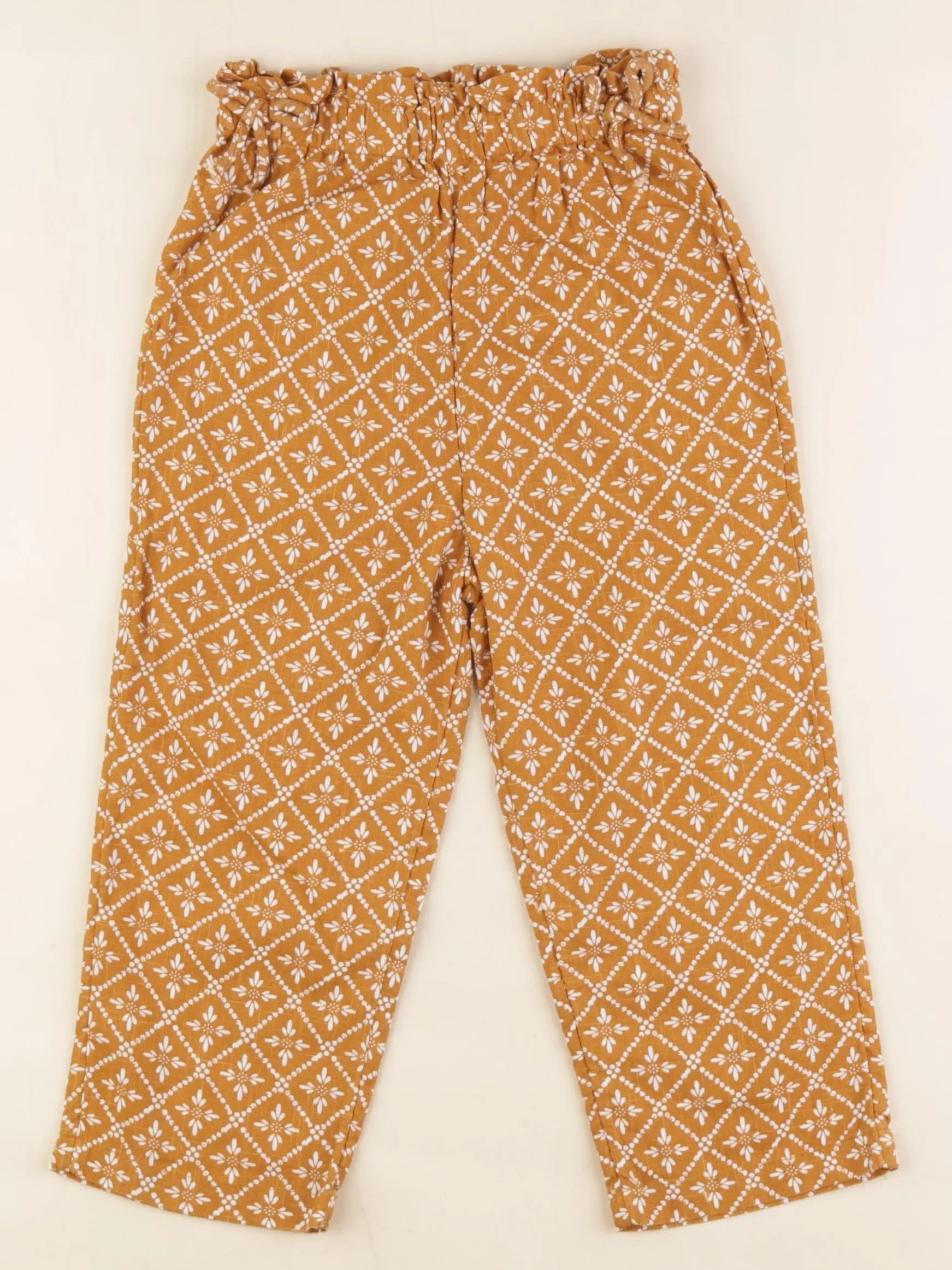 Vertbaudet - pantalon marron - 3 ans