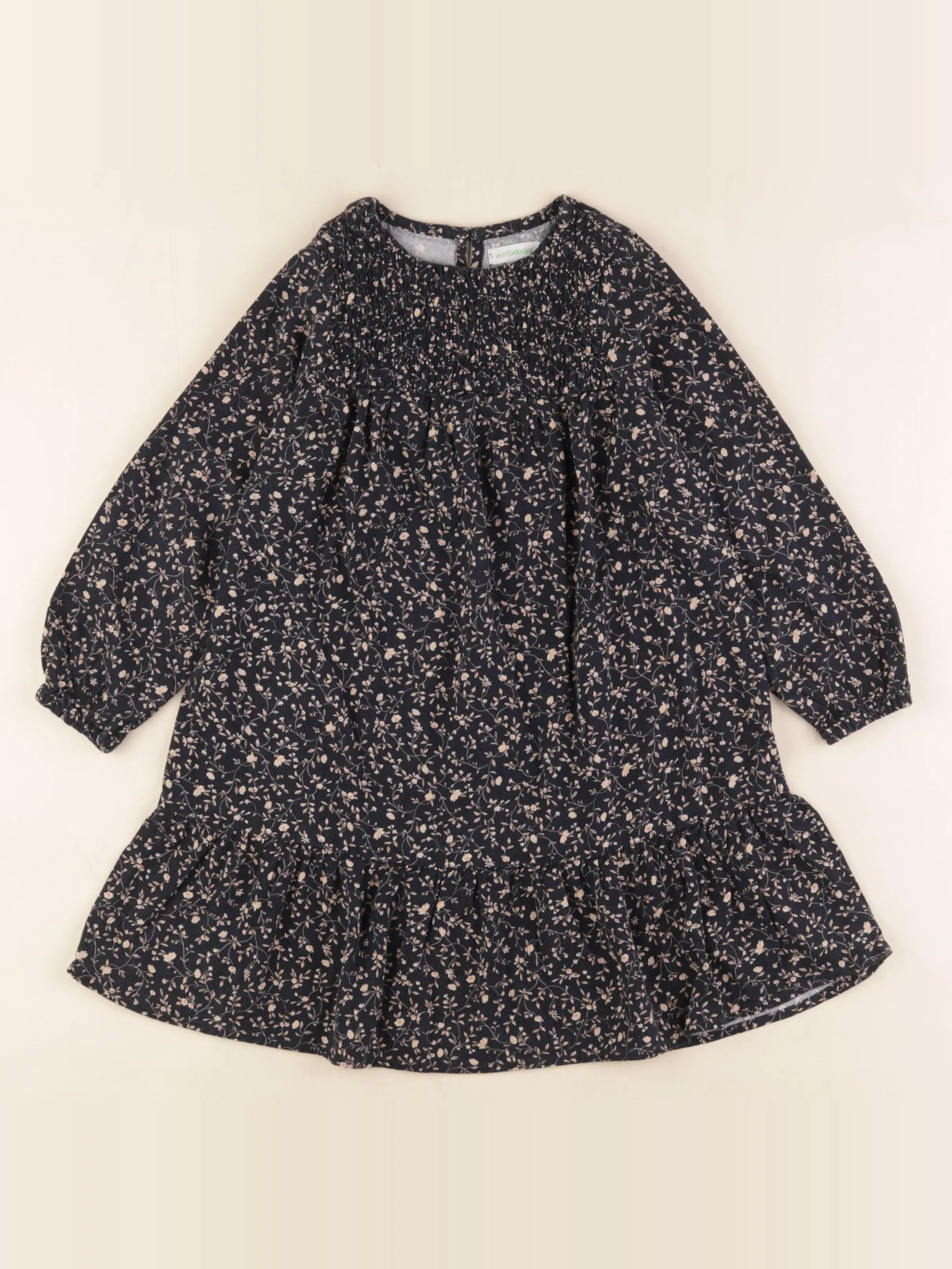 Vertbaudet - robe bleu - 4 ans