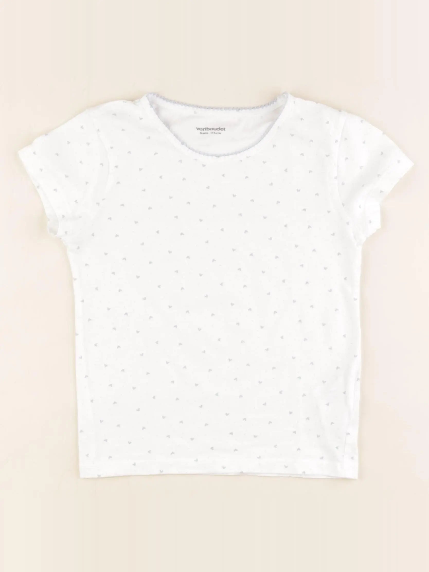 Vertbaudet - maillot de corps bleu - 6 ans