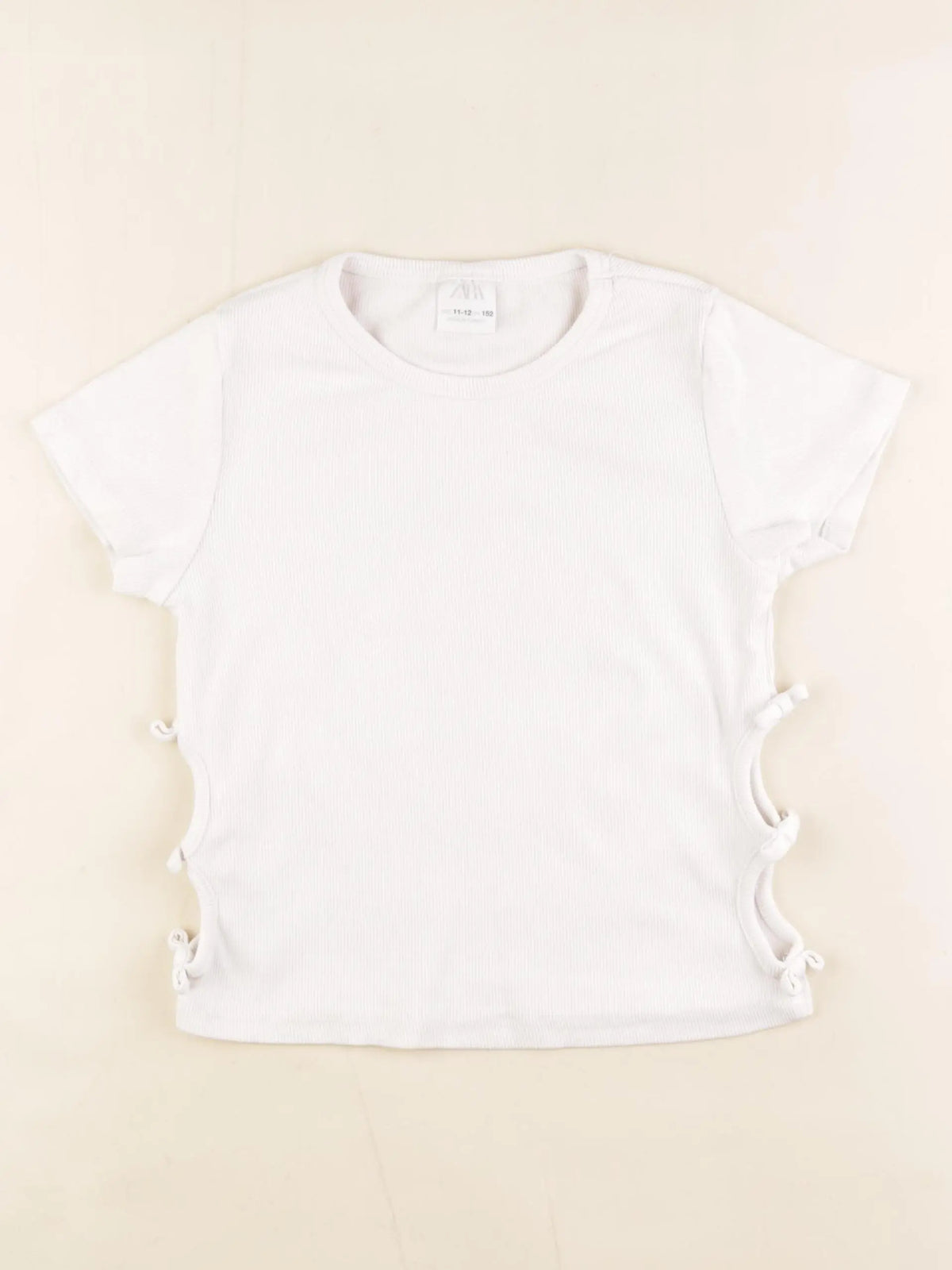 Zara - tee-shirt beige - 11/12 ans