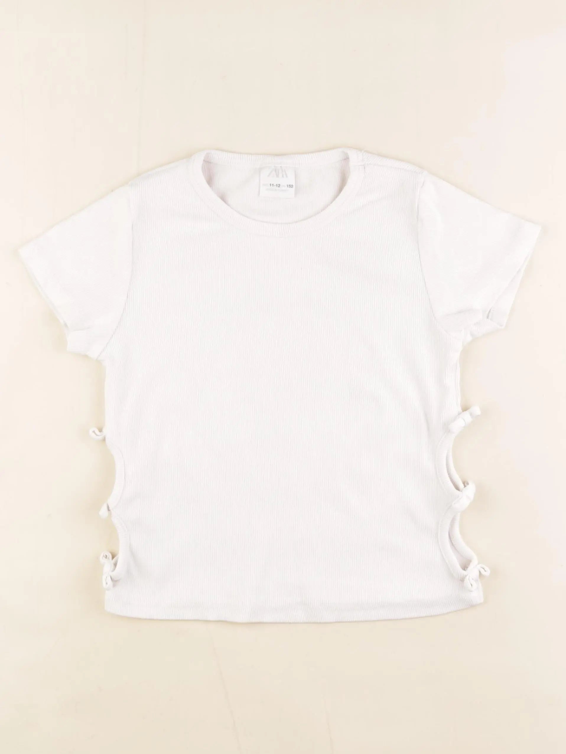 Zara - tee-shirt beige - 11/12 ans