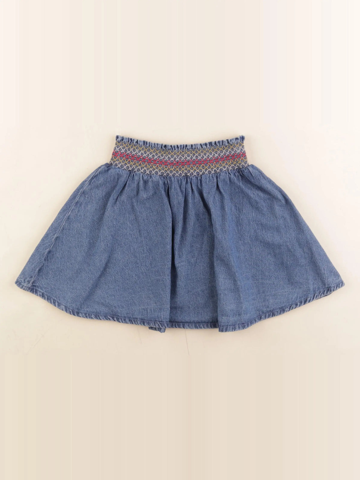 Monoprix - jupe bleu - 5 ans