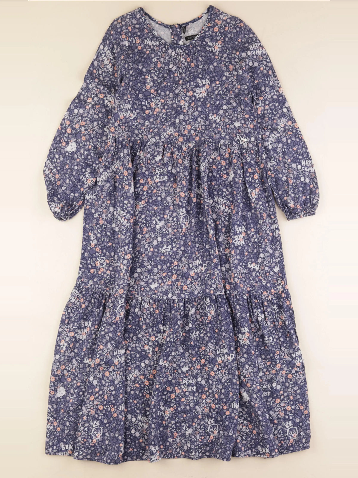 IKKS - robe violet - 8 ans