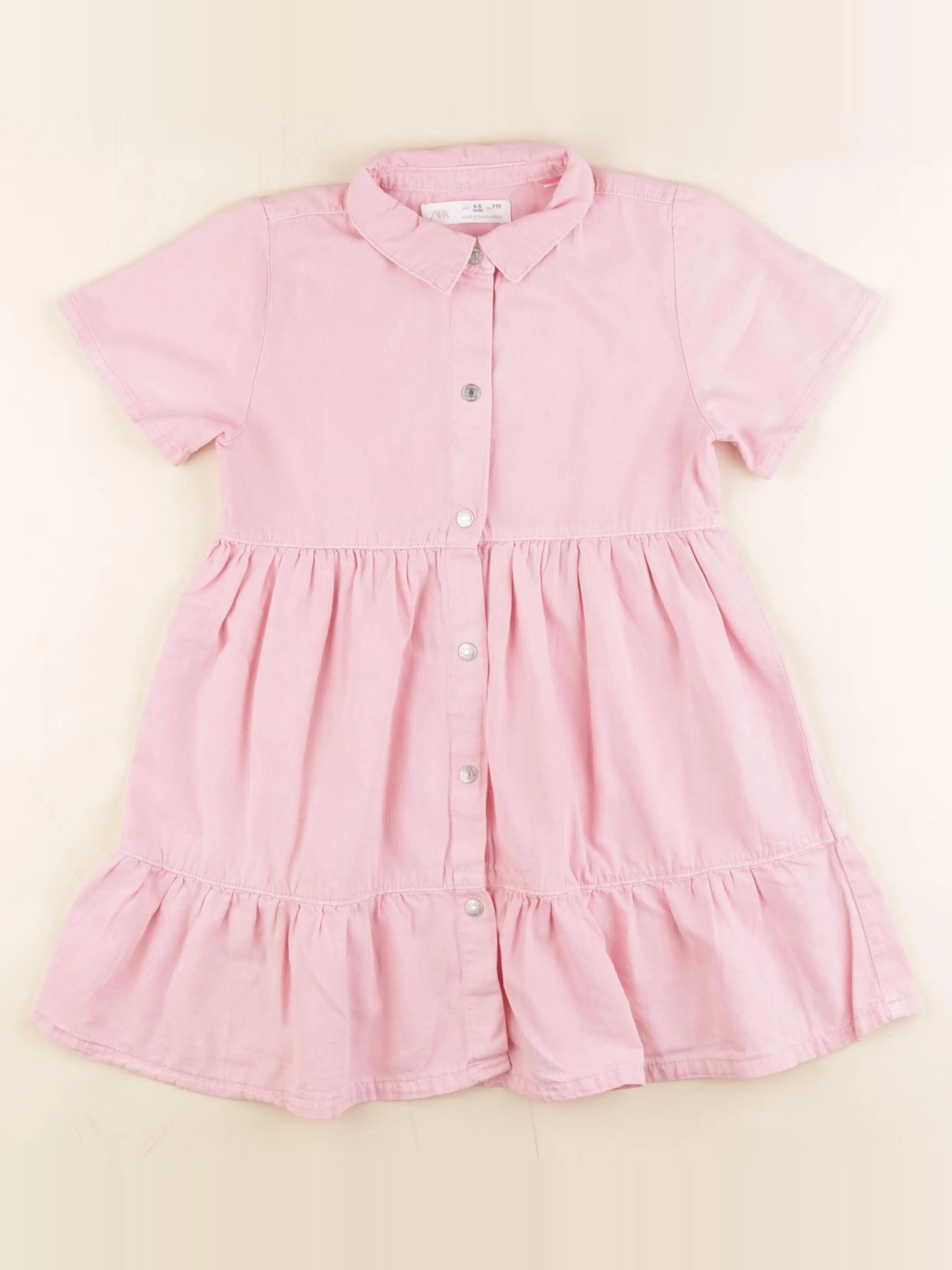 Zara - robe rose - 4/5 ans