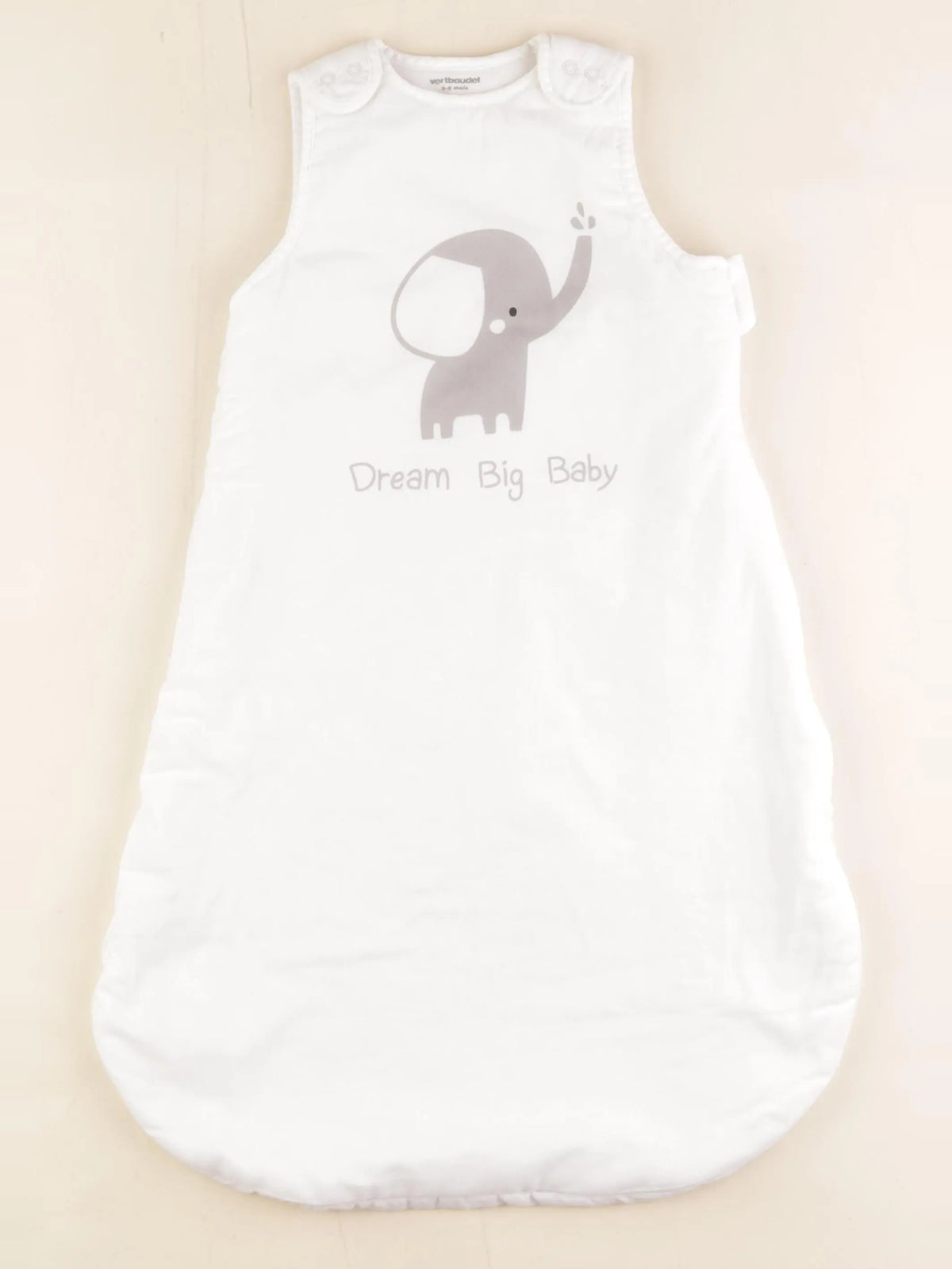 Vertbaudet - gigoteuse TOG 2 blanc - 0/6 mois