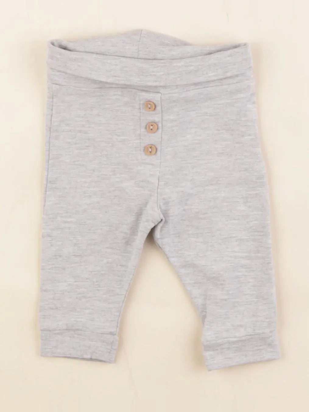 Vertbaudet - legging gris - 1 mois