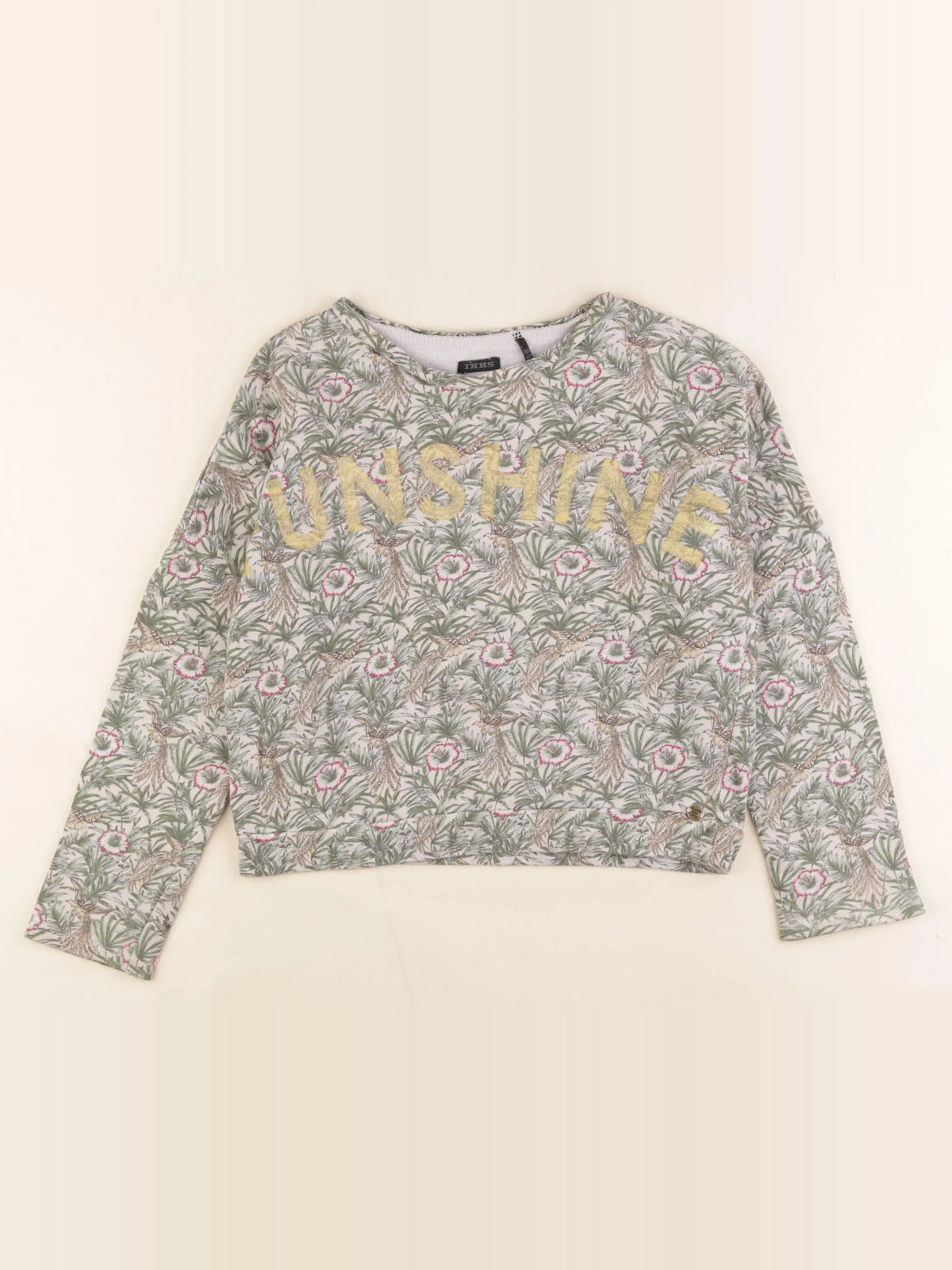 IKKS - sweat vert - 10 ans