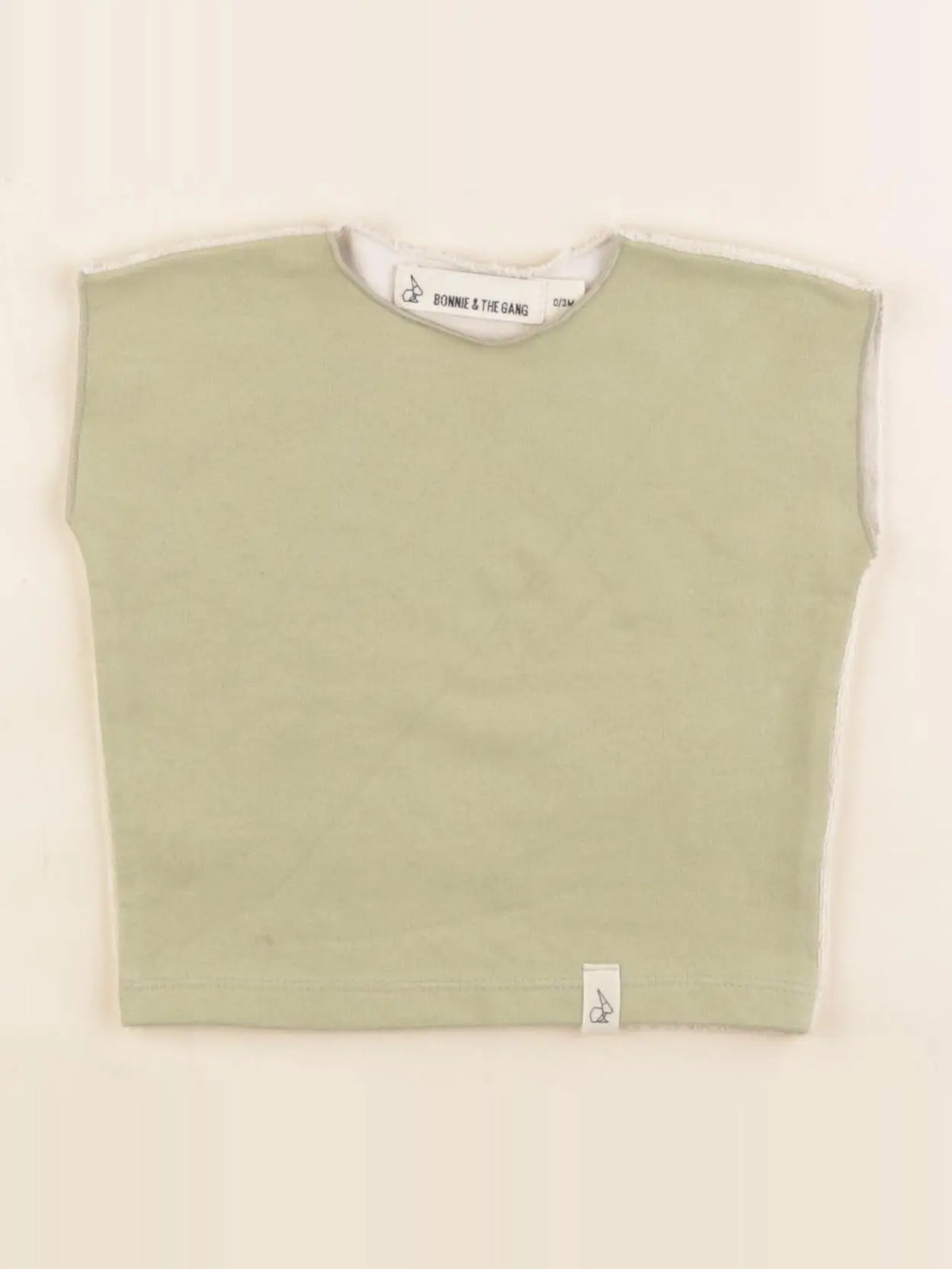 Bonnie & The Gang - tee-shirt vert - 0/3 mois