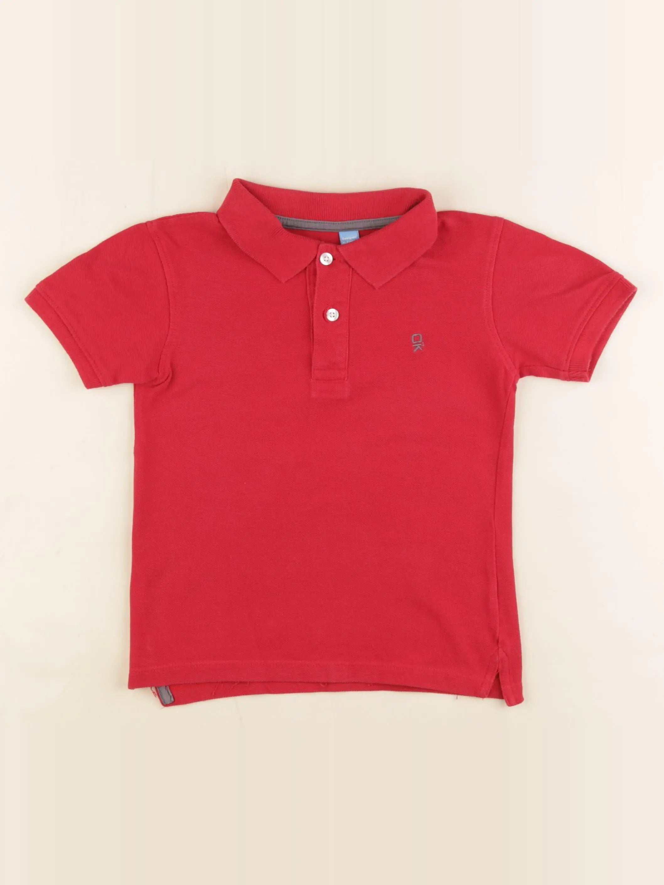 Okaidi - polo rouge - 5 ans