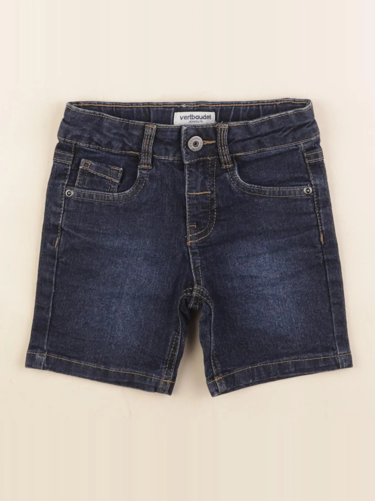 Vertbaudet - short bleu - 2 ans