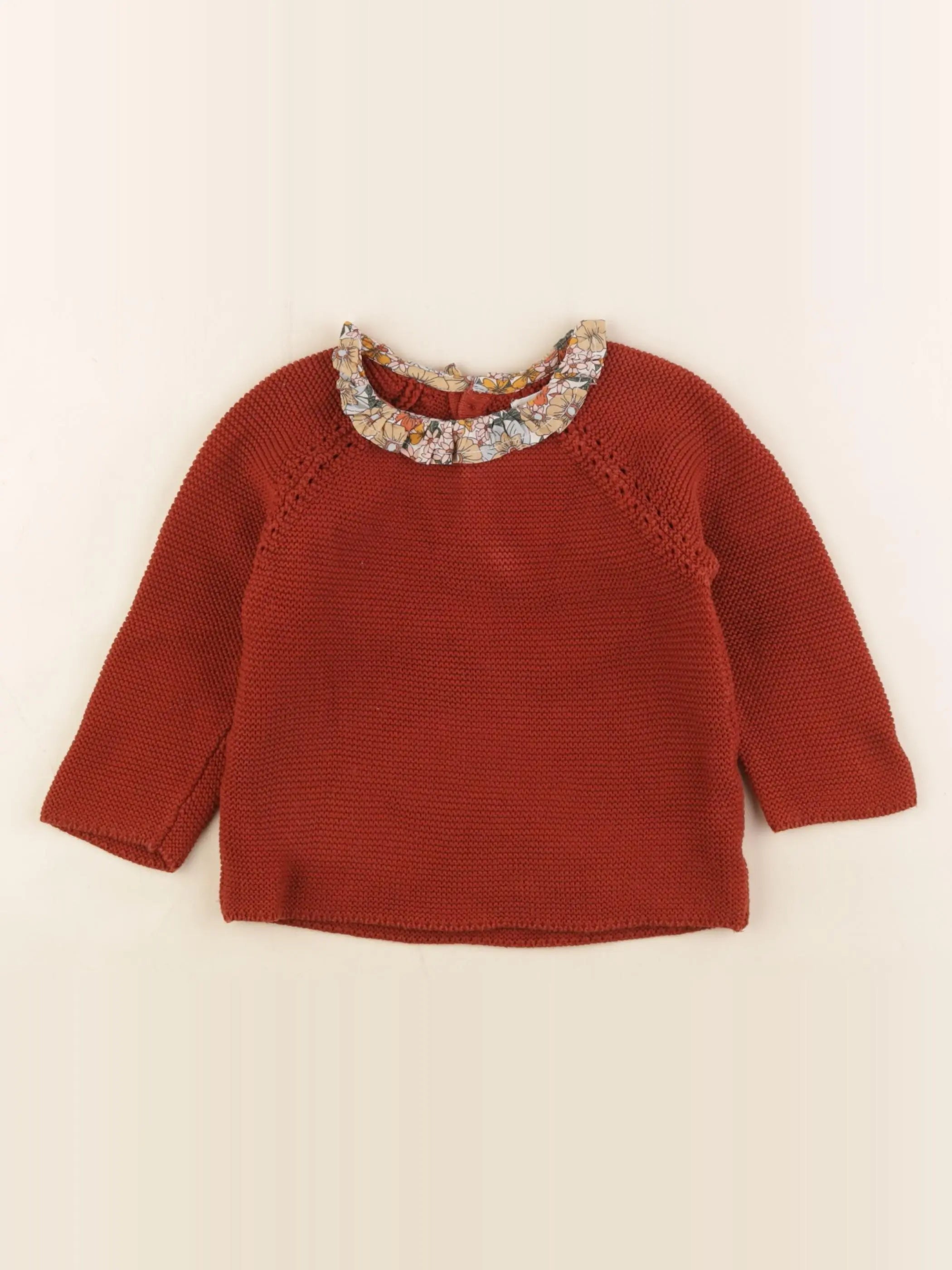 Boutchou - pull marron - 18 mois