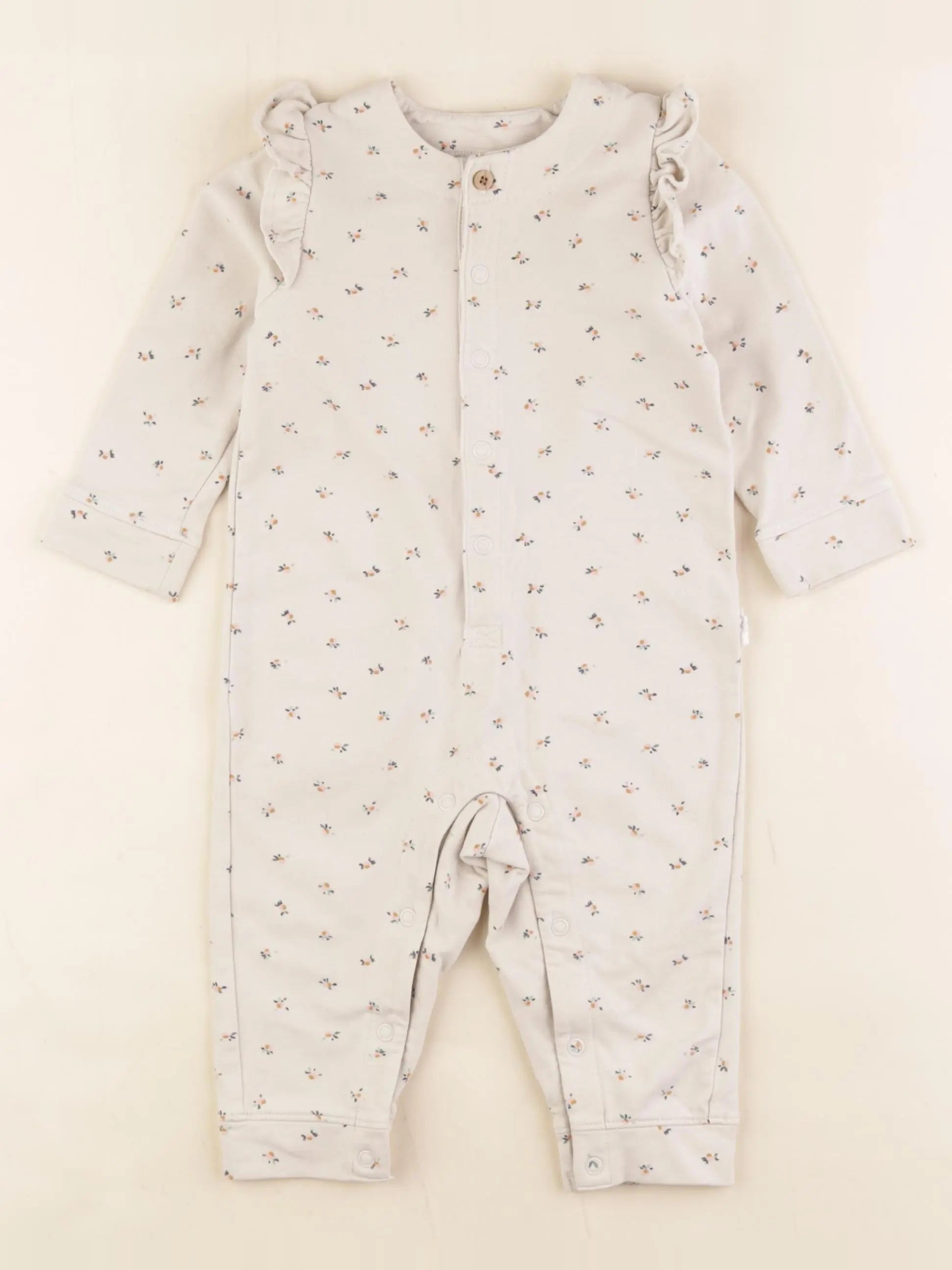 La Redoute - combinaison beige - 12 mois