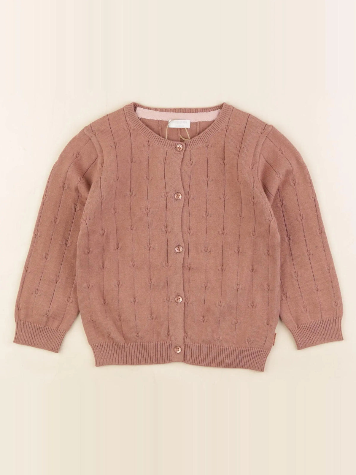 Noppies - gilet marron - 18/24 mois