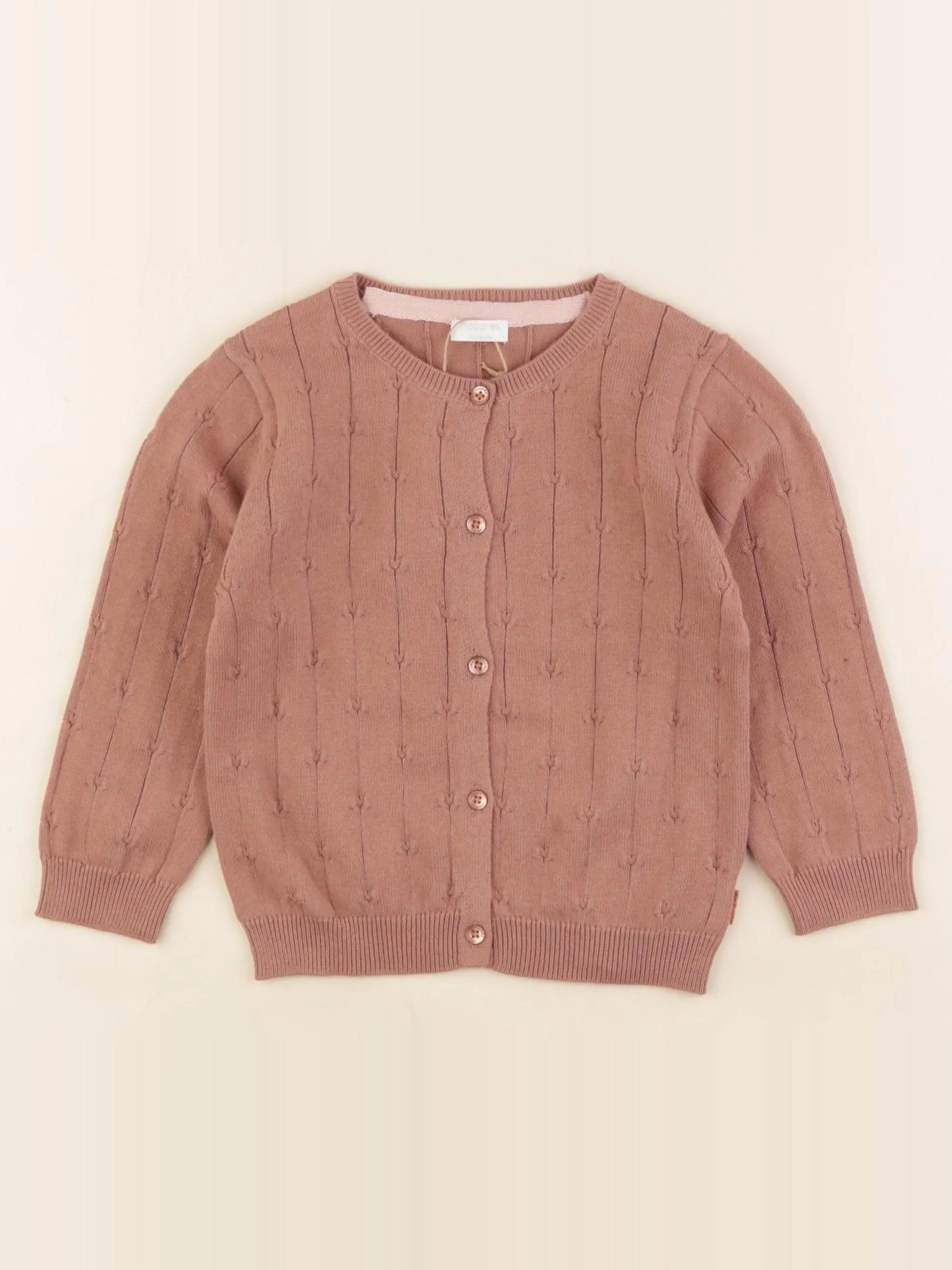 Noppies - gilet marron - 18/24 mois