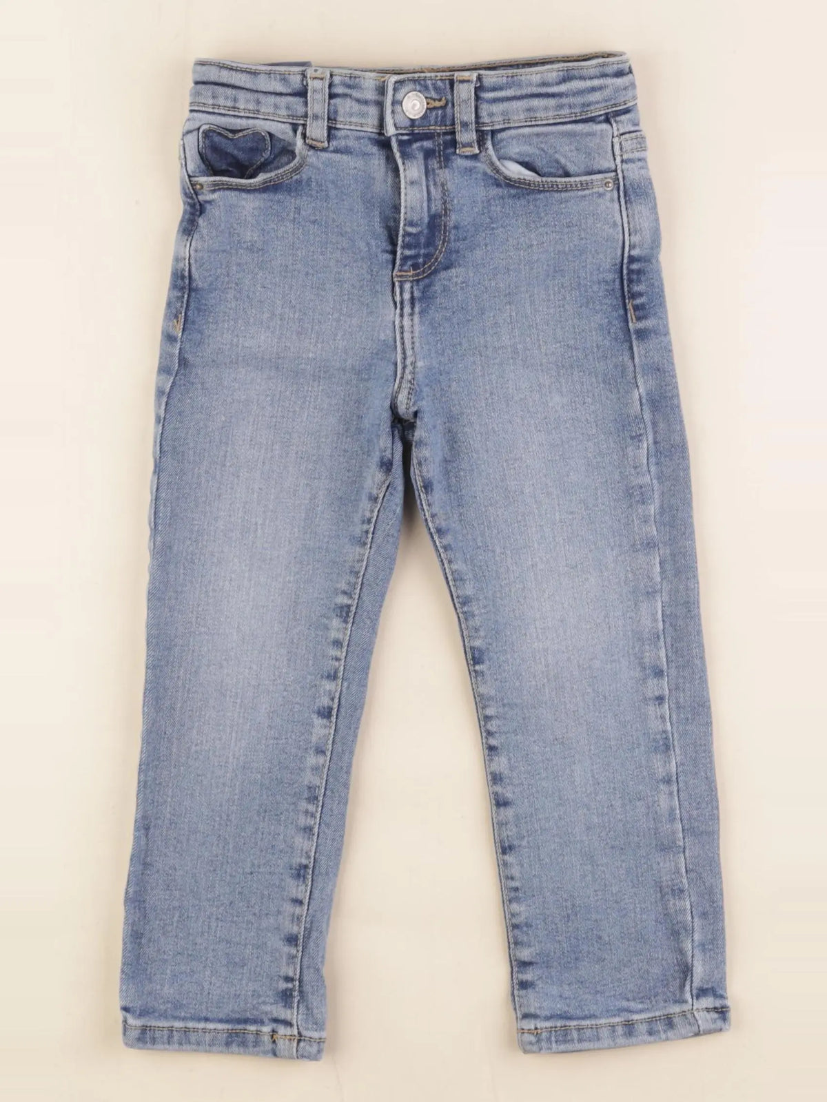 Vertbaudet - jean bleu - 3 ans