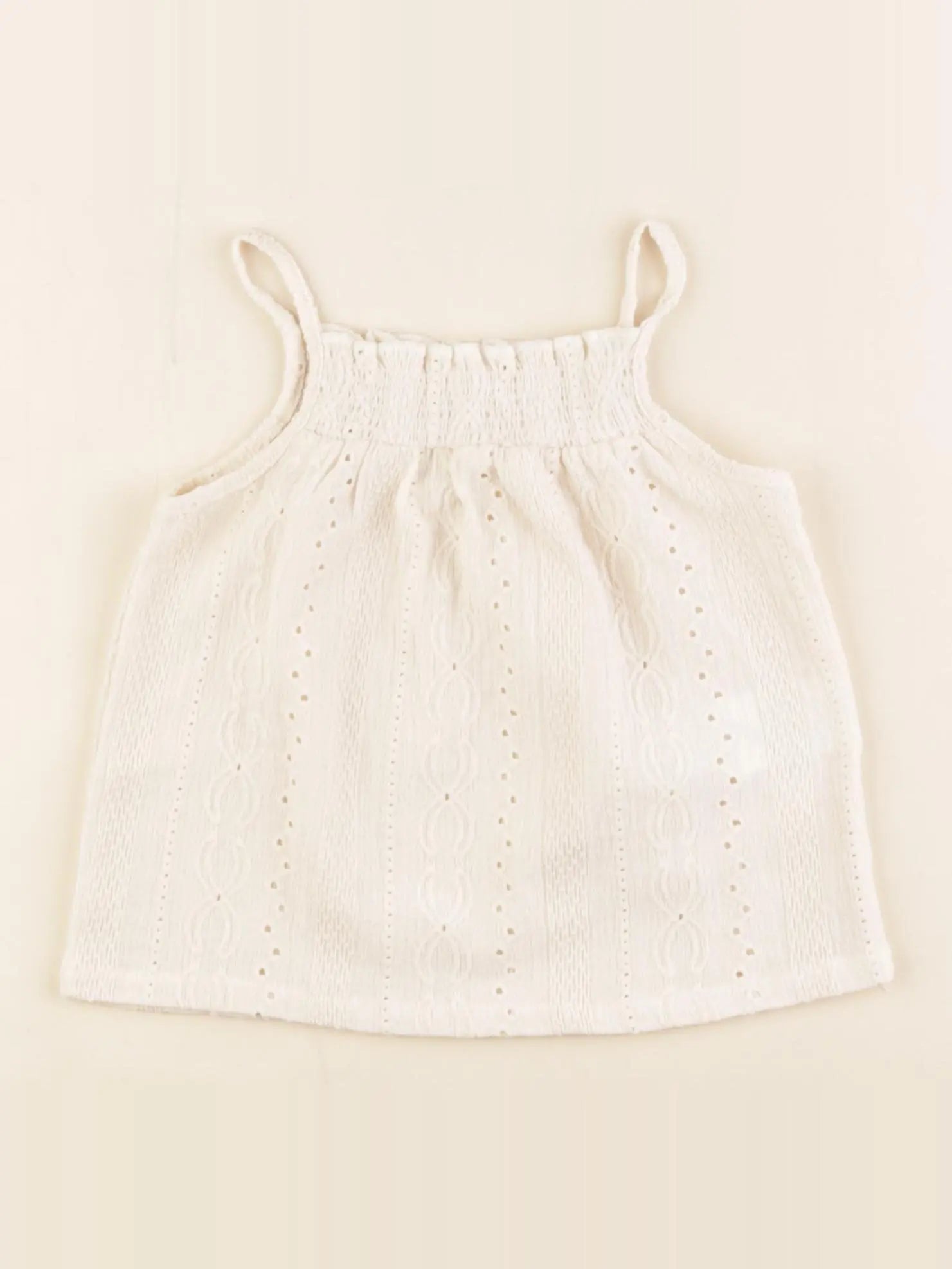 Vertbaudet - blouse beige - 18 mois