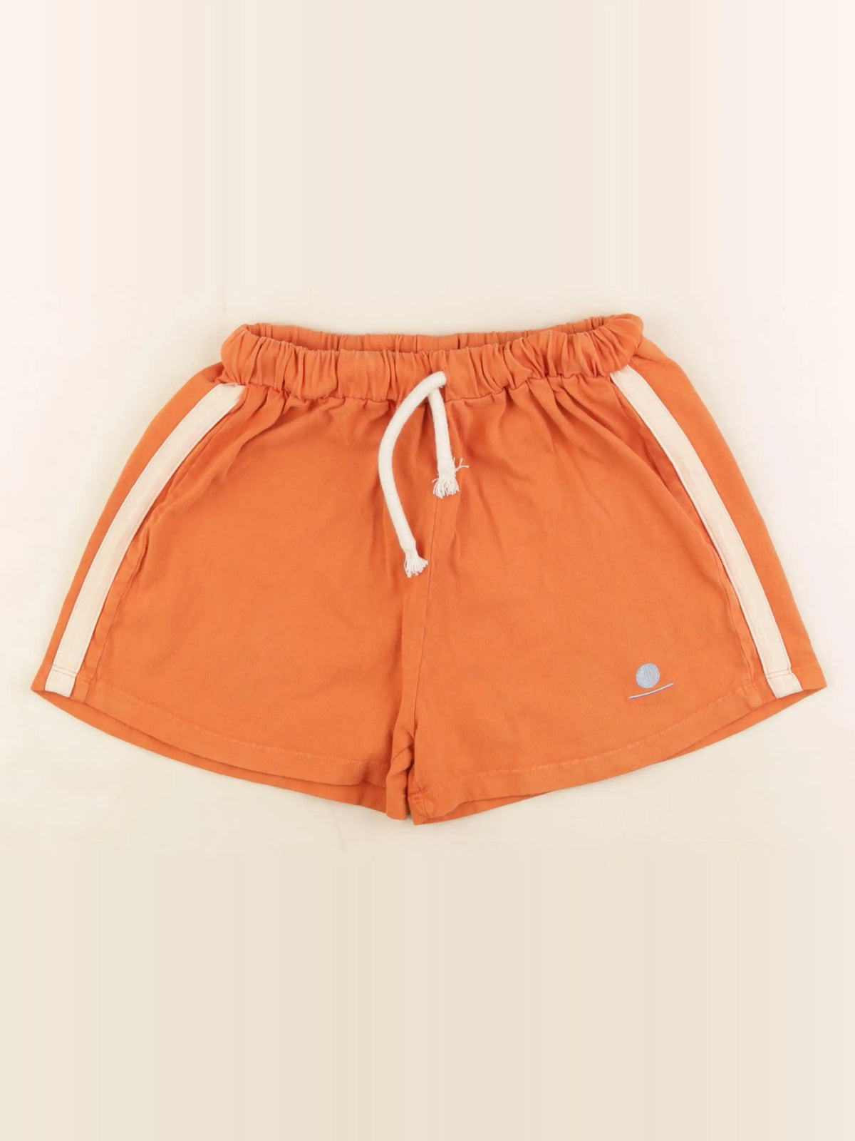 We are kids - short orange - 8/9 ans