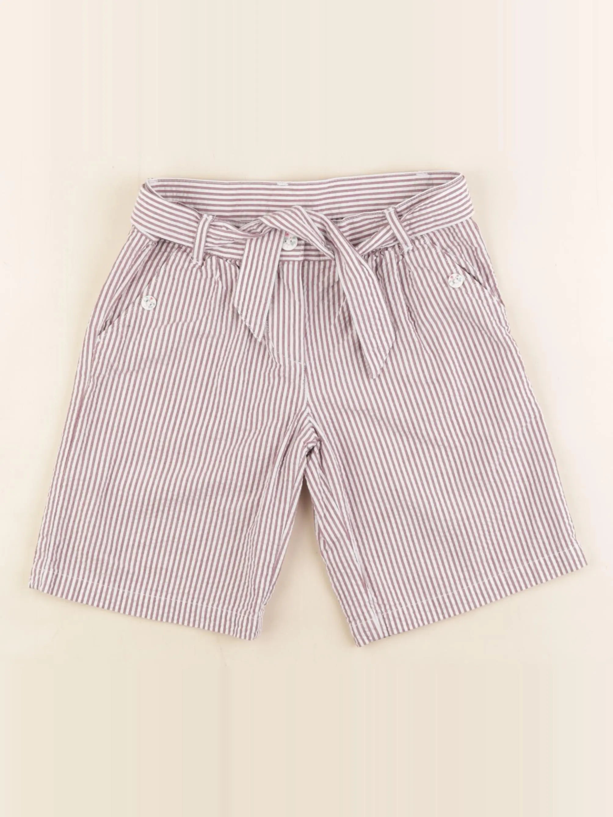 Petit Bateau - short marron - 8 ans