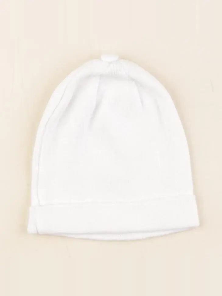 Vertbaudet - bonnet de naissance blanc - 0/1 mois