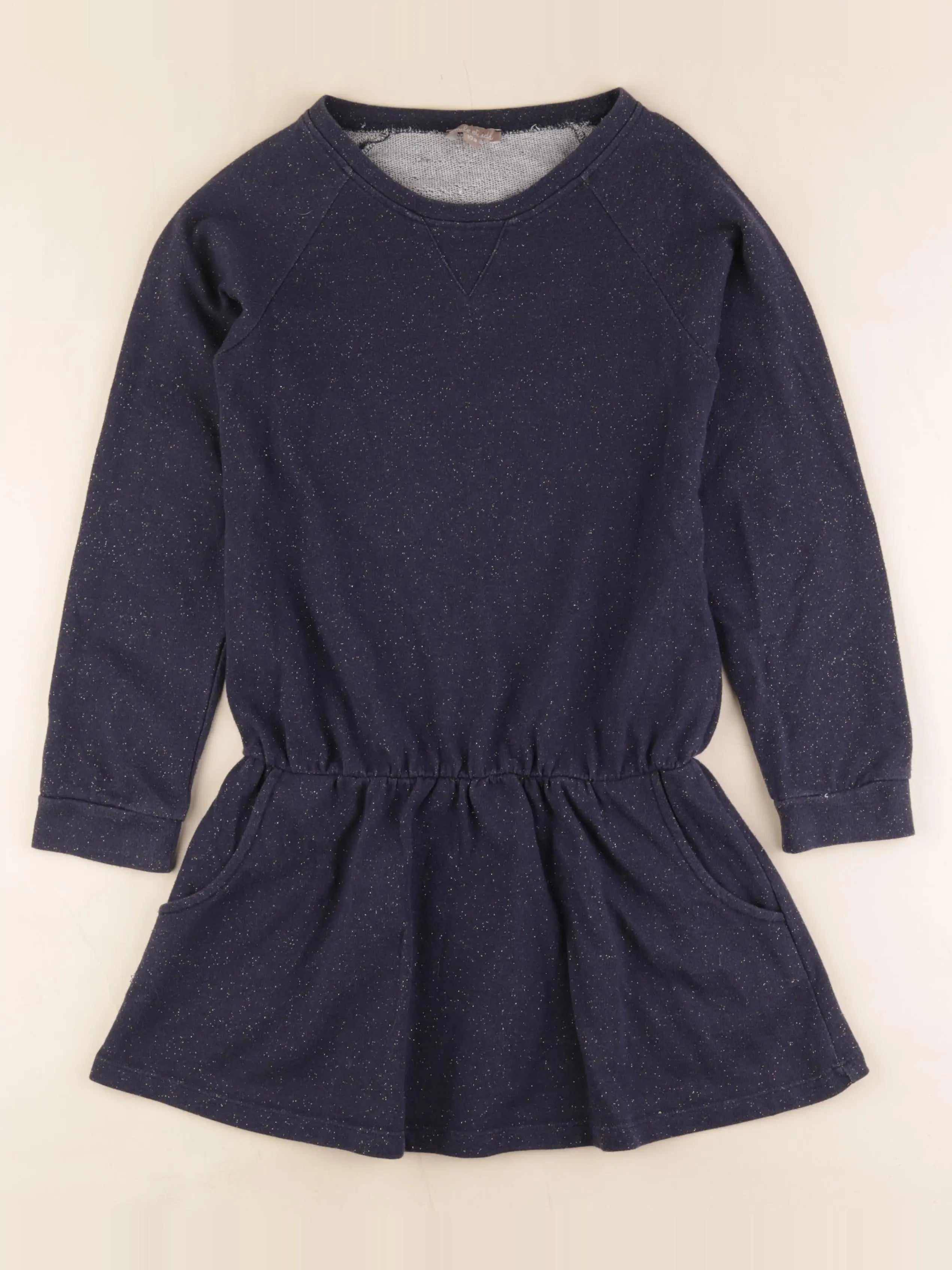 Emile et Ida - robe bleu - 10 ans