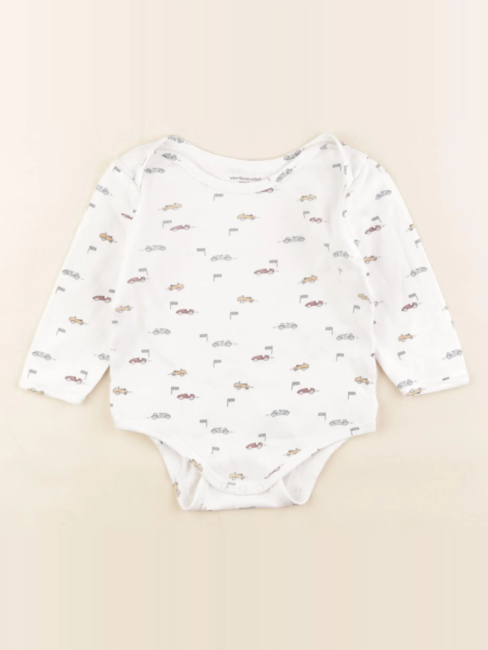 Vertbaudet - body blanc - 18 mois