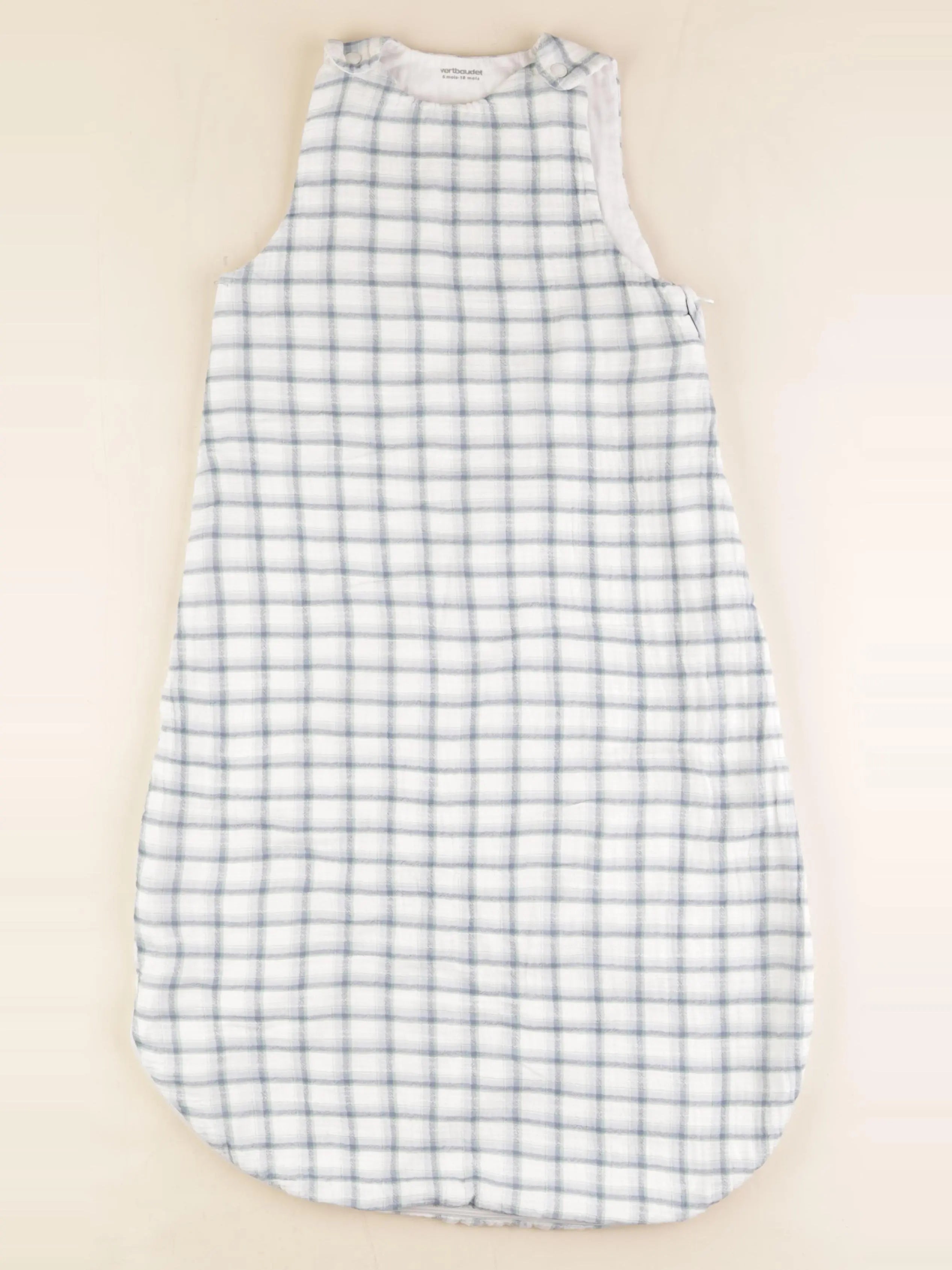 Vertbaudet - gigoteuse TOG 1 blanc, bleu - 6/18 mois