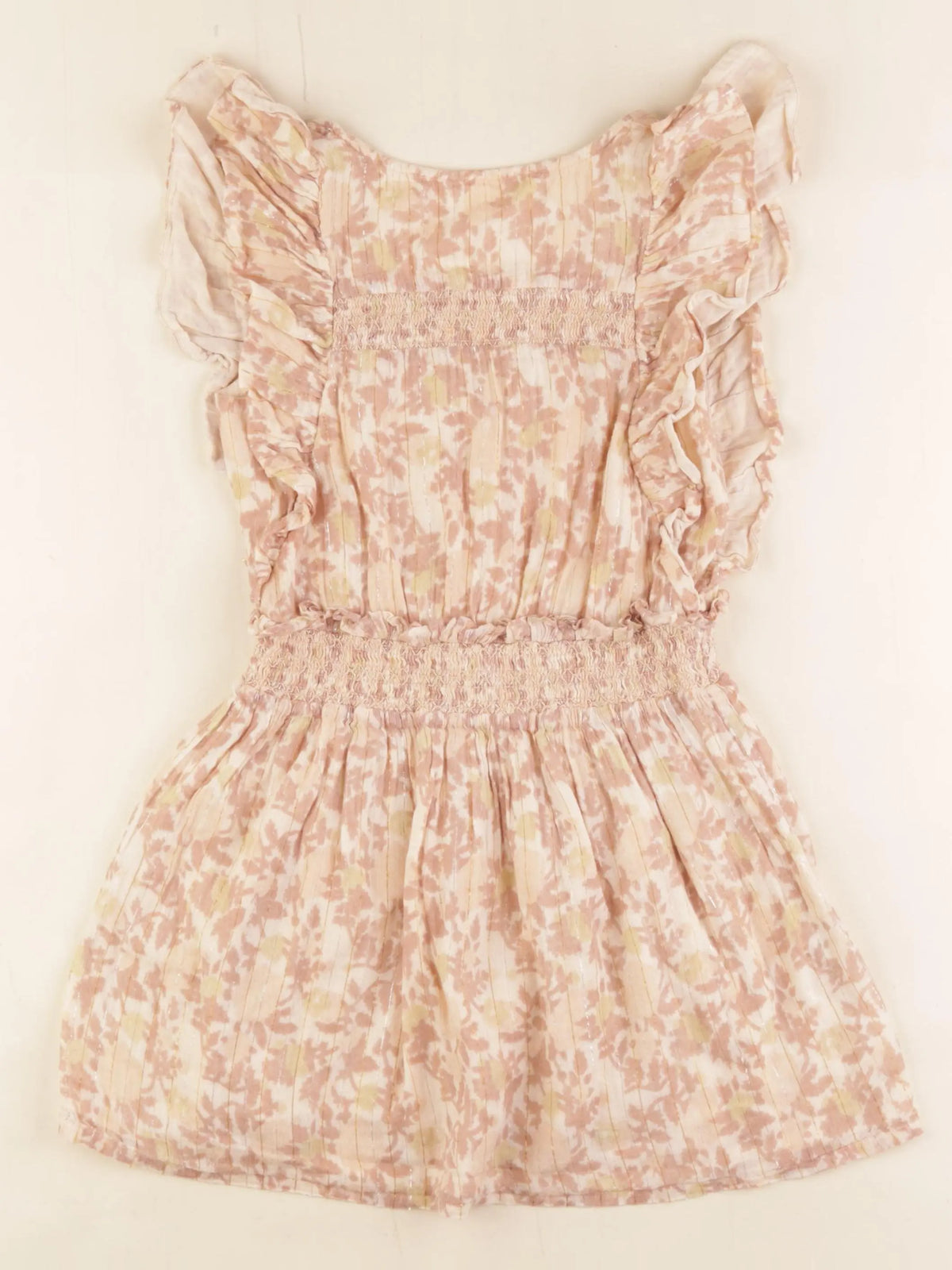 Louis Louise - robe beige - 8 ans