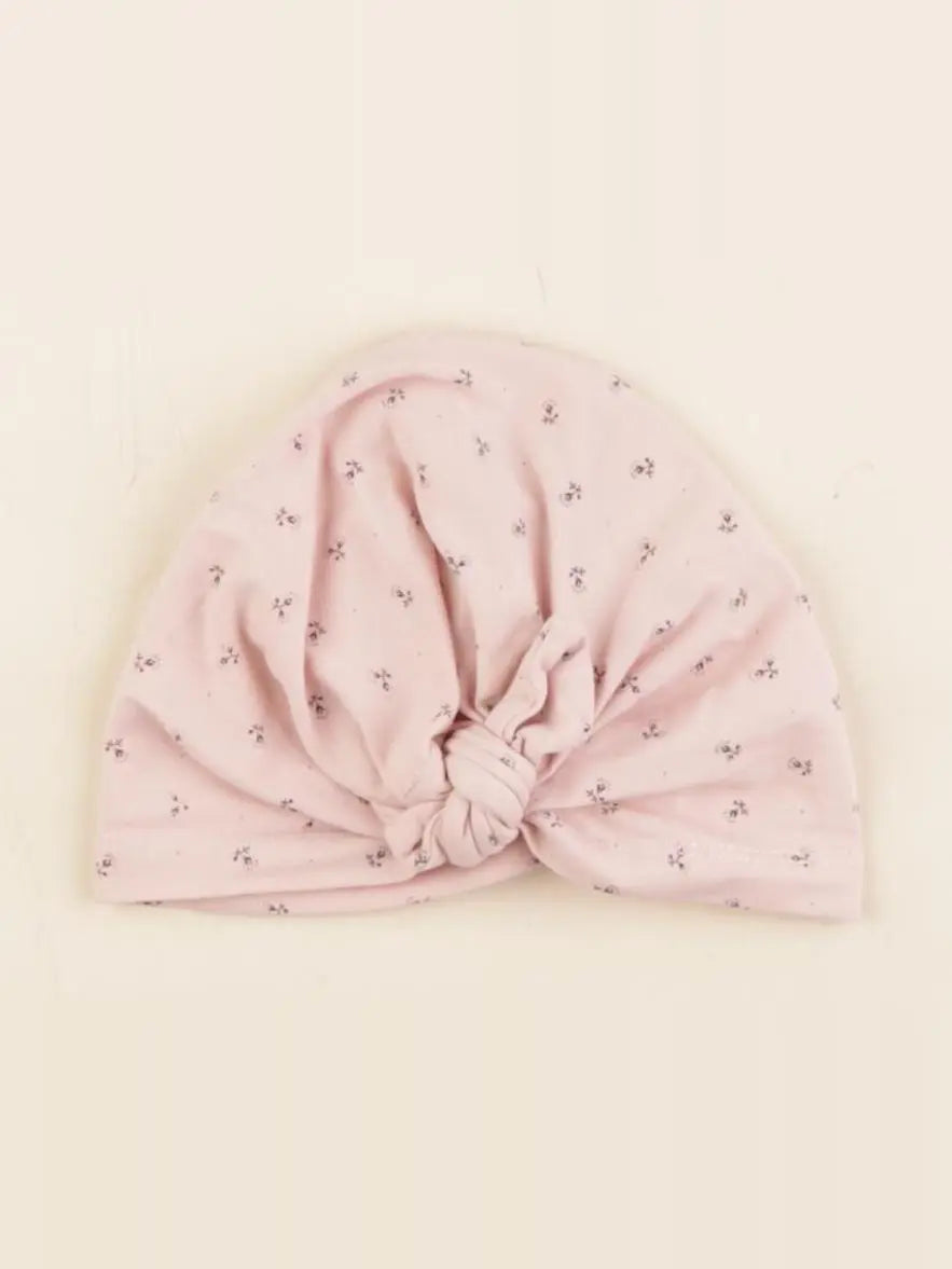 Vertbaudet - bonnet rose - 3/6 mois