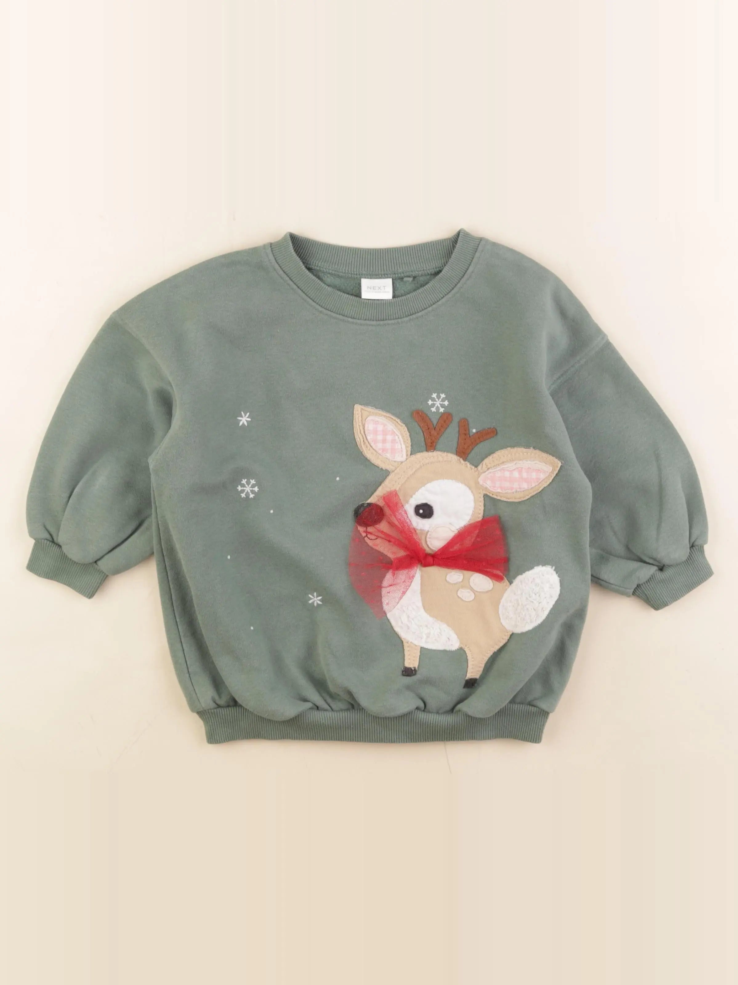 Next - sweat vert - 18/24 mois