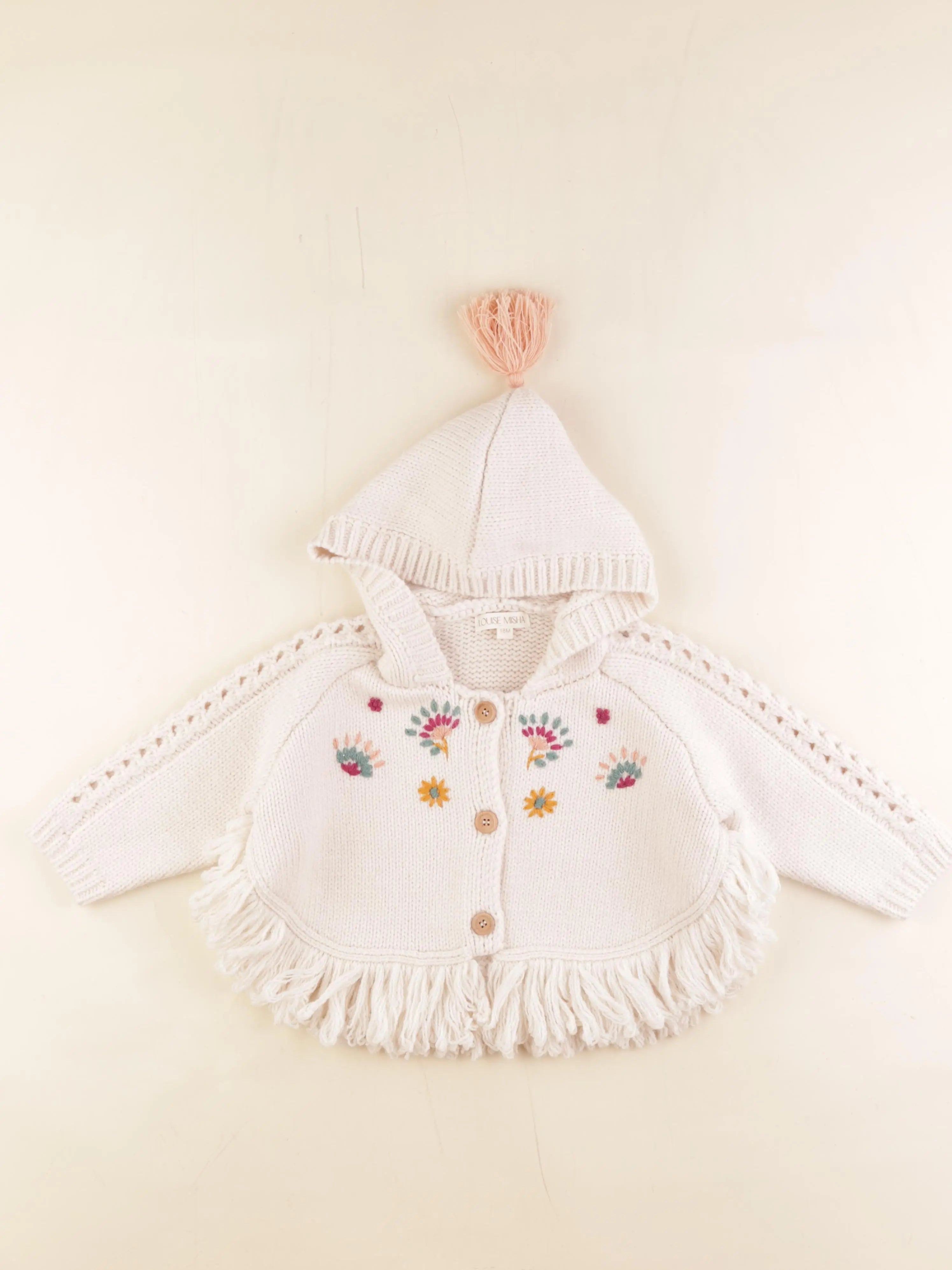 Louise Misha - gilet beige - 18 mois